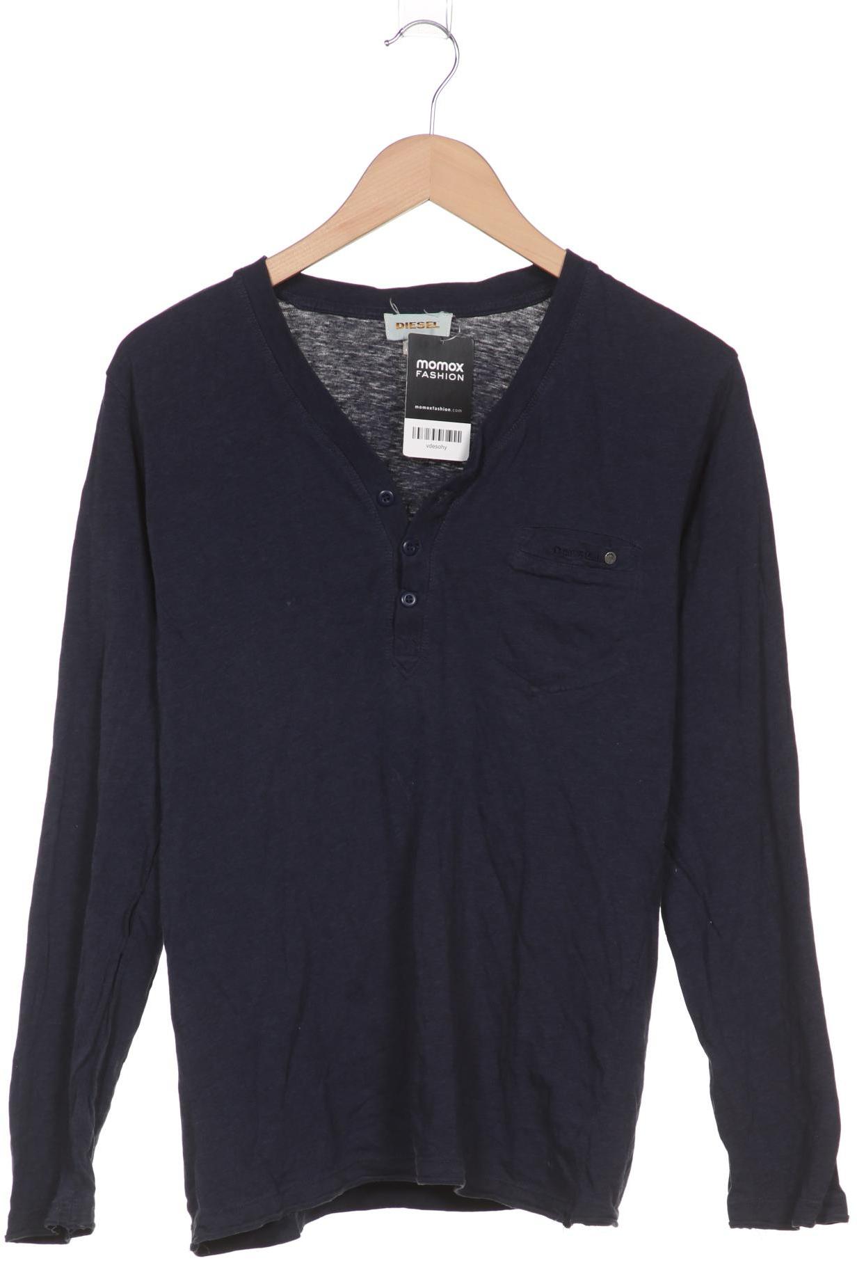 

Diesel Herren Langarmshirt, marineblau, Gr. 46