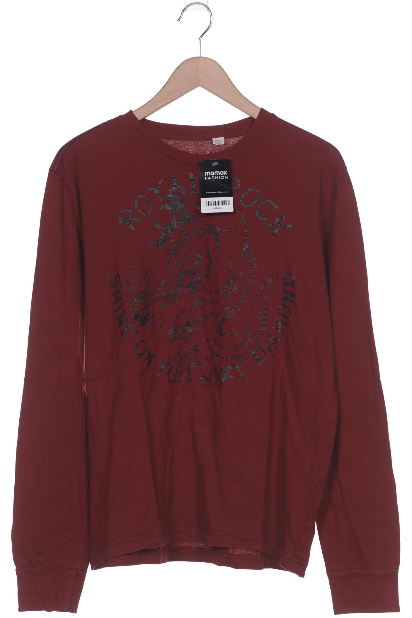 

Diesel Herren Langarmshirt, bordeaux, Gr. 56