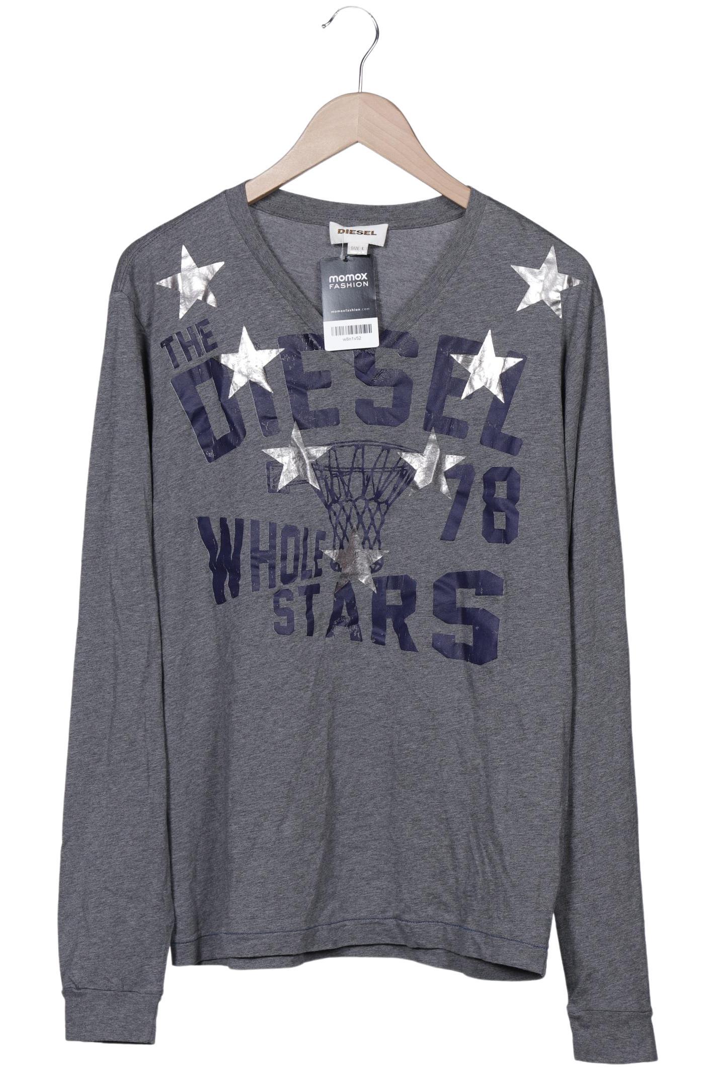 

Diesel Herren Langarmshirt, grau, Gr. 52