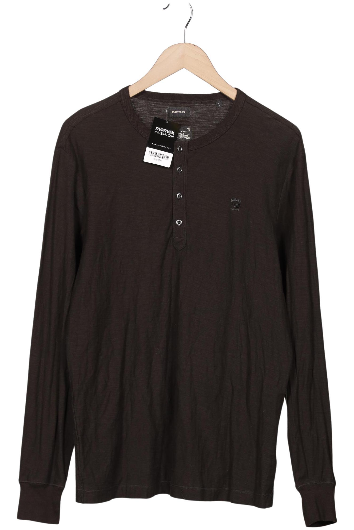 

Diesel Herren Langarmshirt, braun, Gr. 52