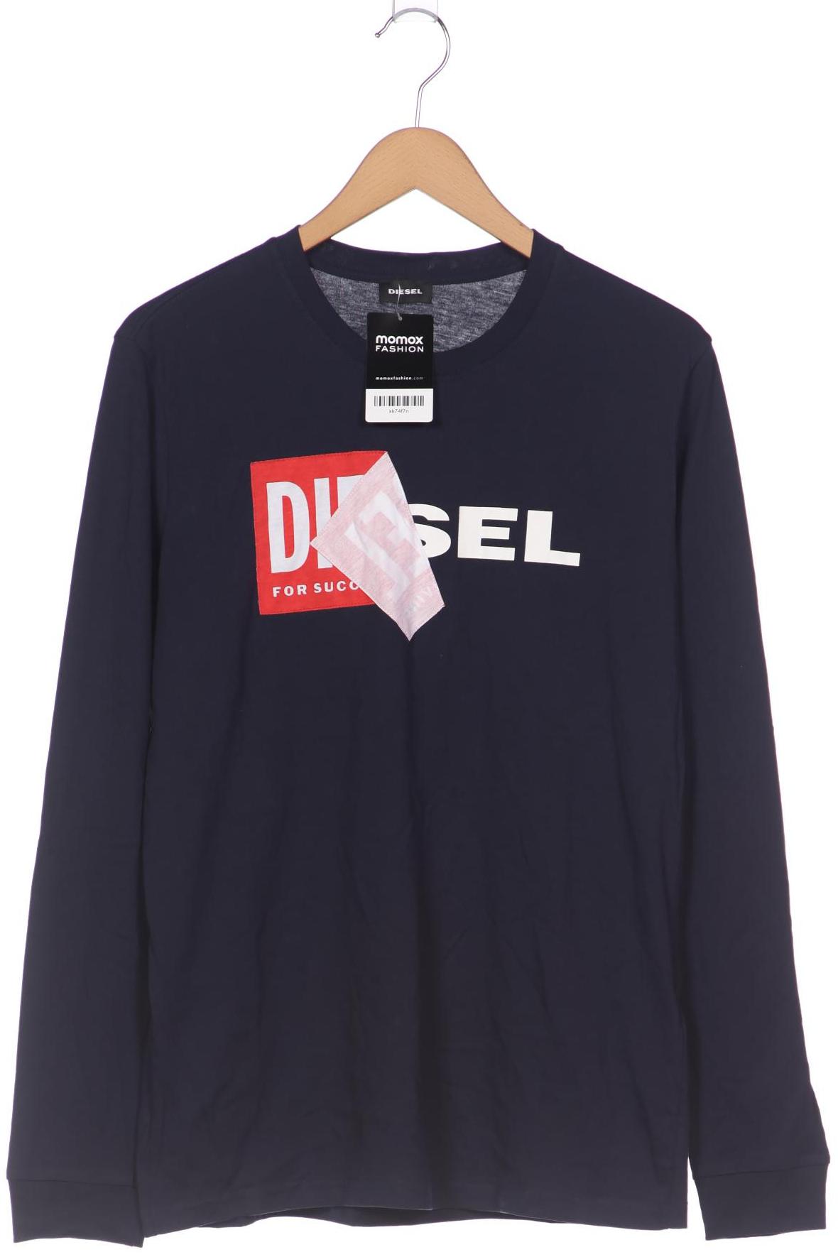 

Diesel Herren Langarmshirt, marineblau, Gr. 52