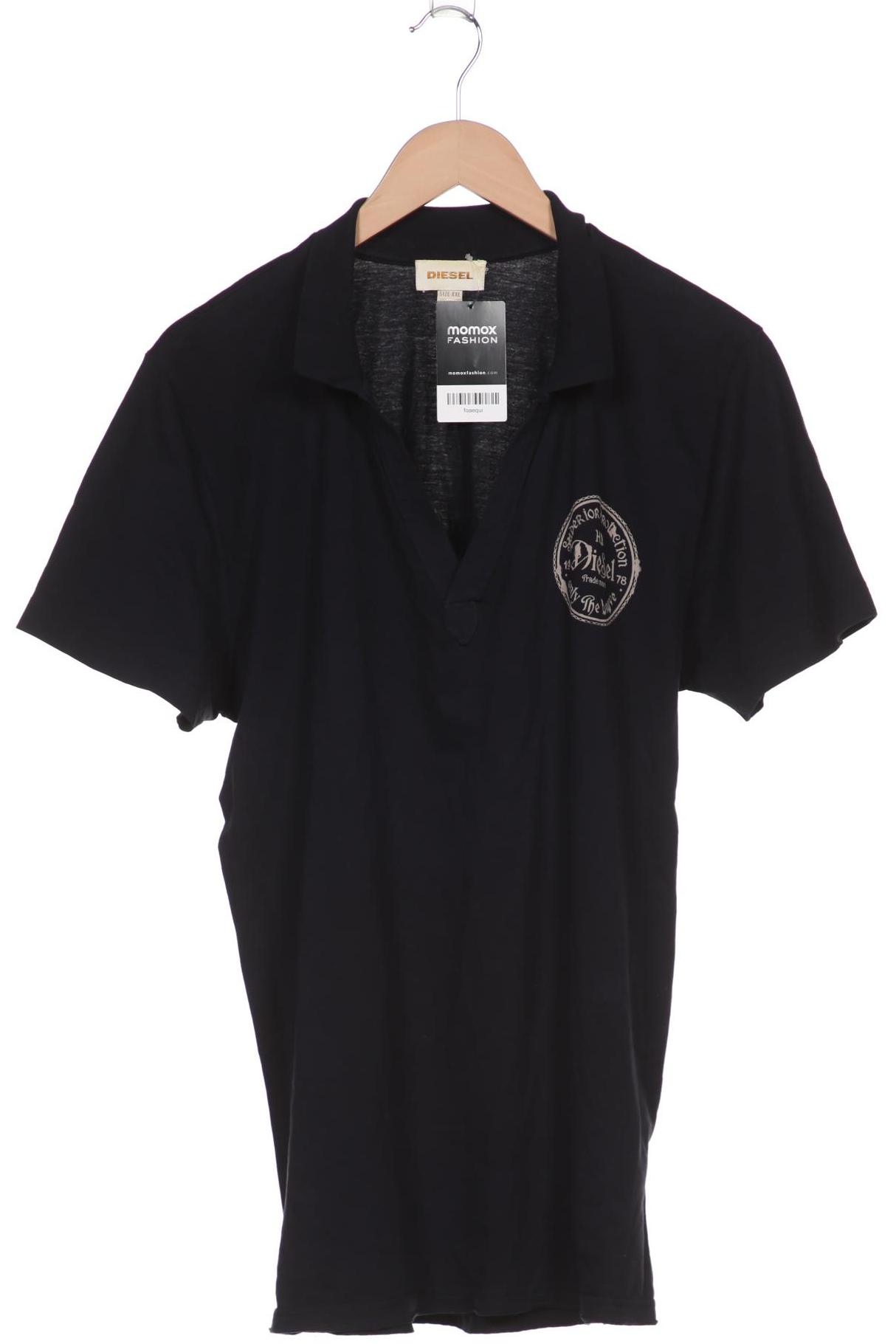 

Diesel Herren Poloshirt, schwarz