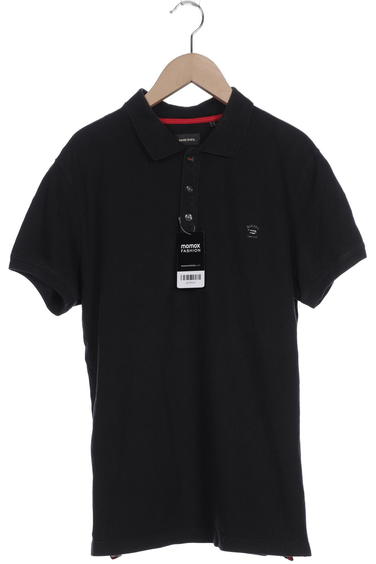 

Diesel Herren Poloshirt, schwarz