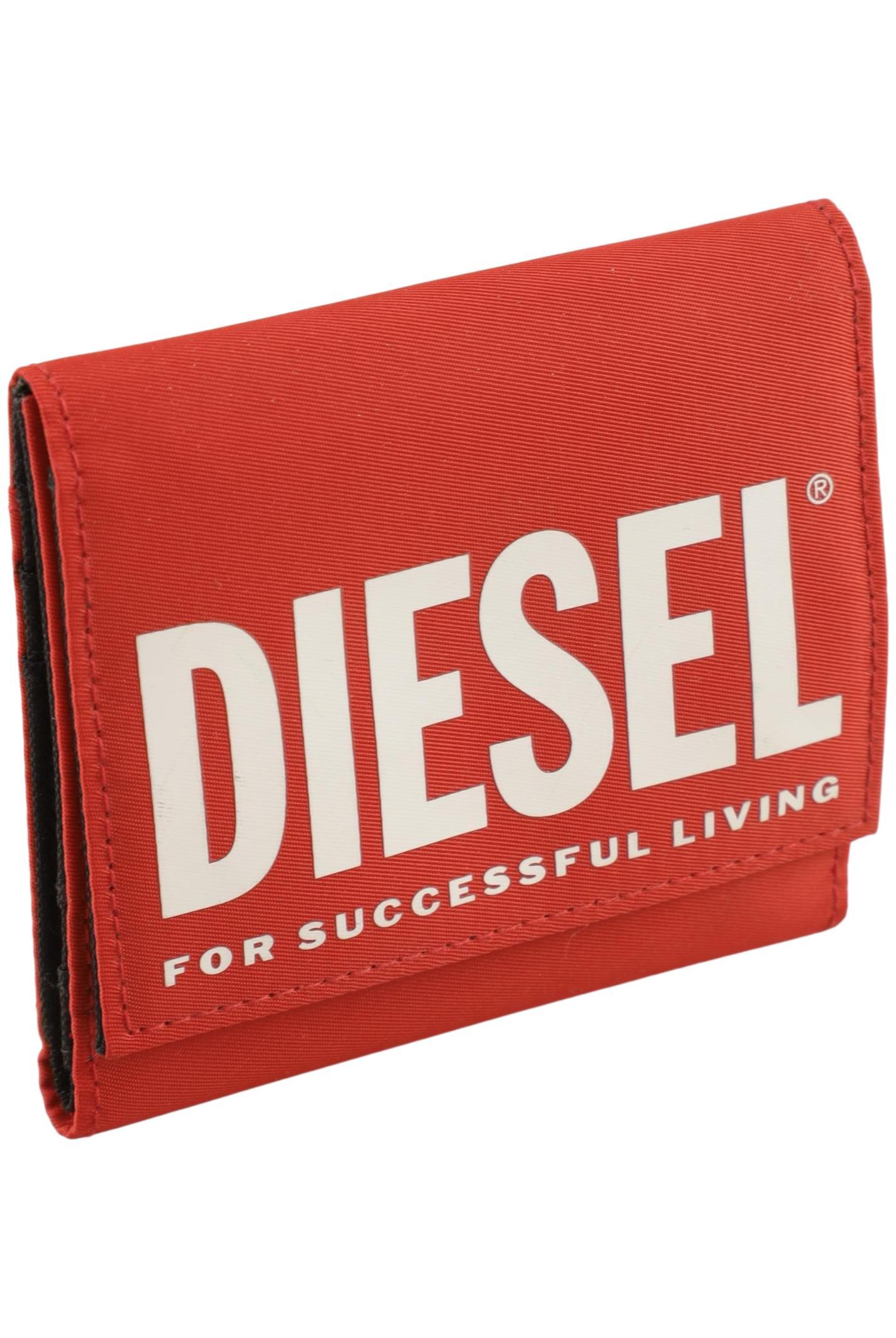 

Diesel Herren Portemonnaie, rot, Gr.