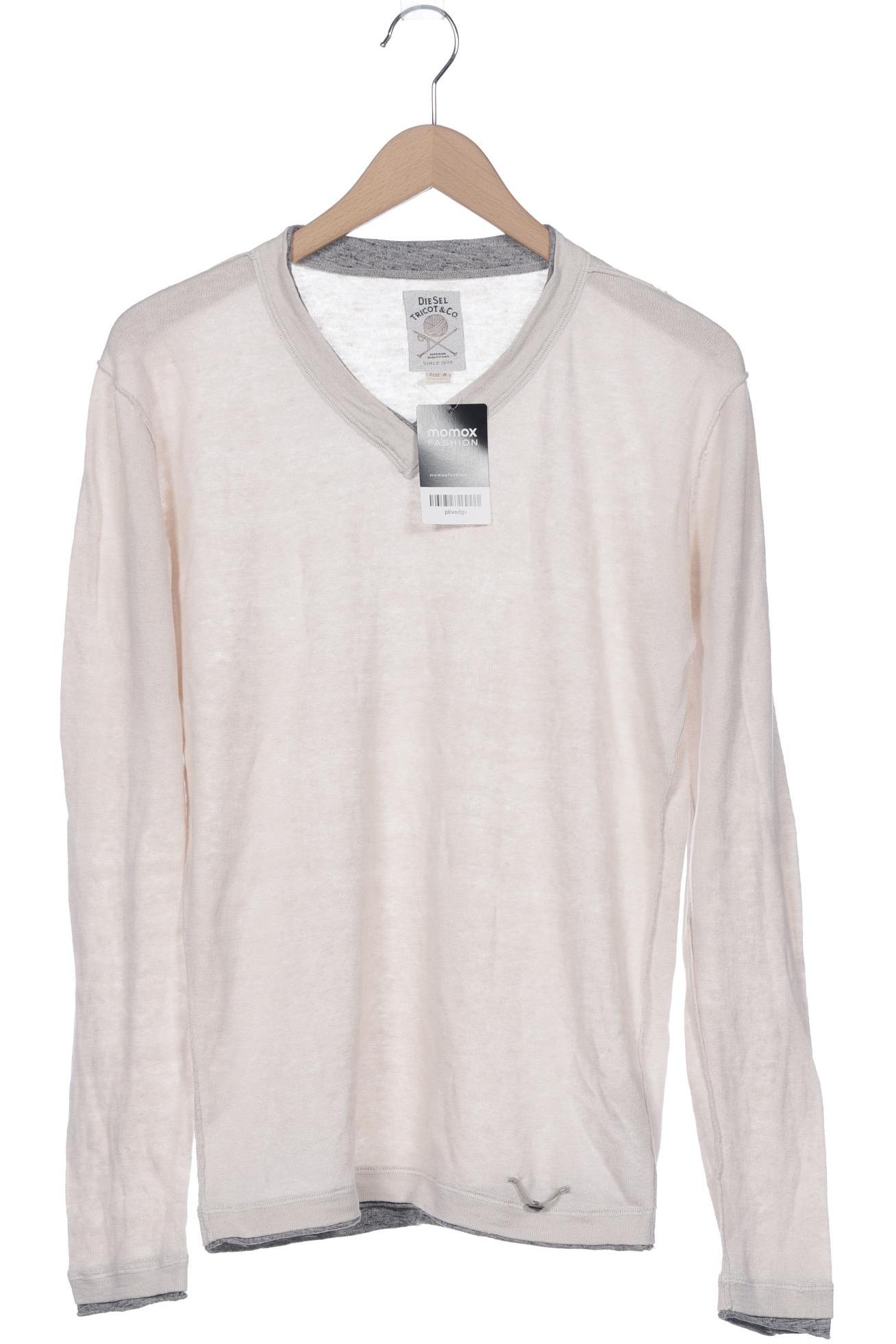 

Diesel Herren Pullover, cremeweiß, Gr. 48