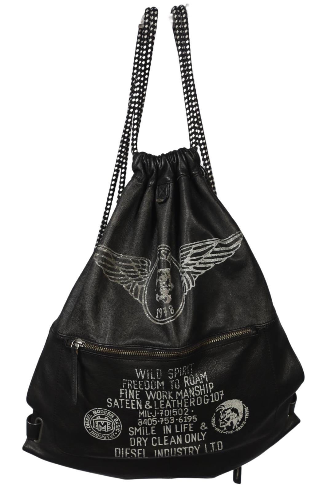 

Diesel Herren Rucksack, schwarz, Gr.