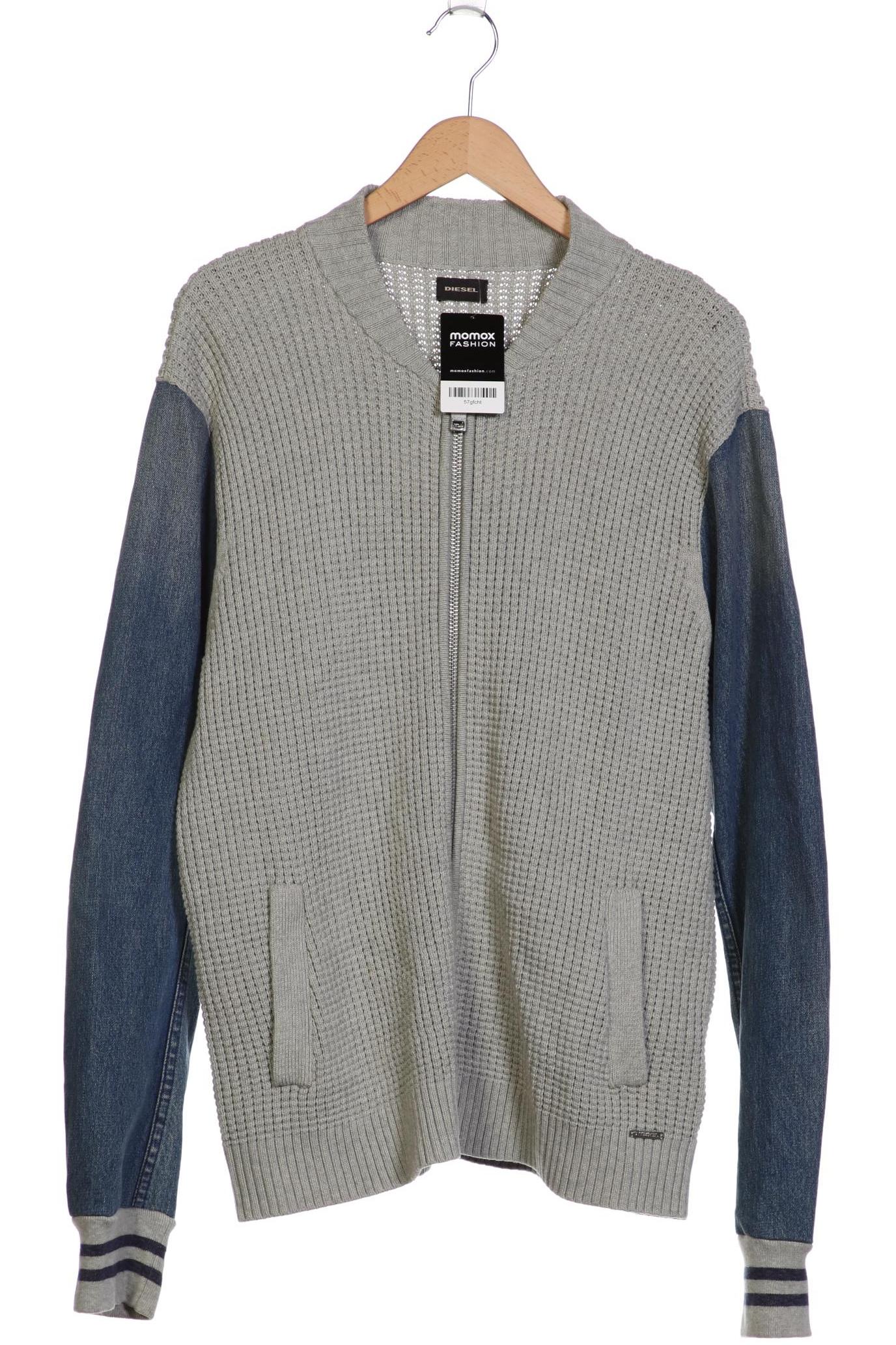 

Diesel Herren Strickjacke, grau, Gr. 56