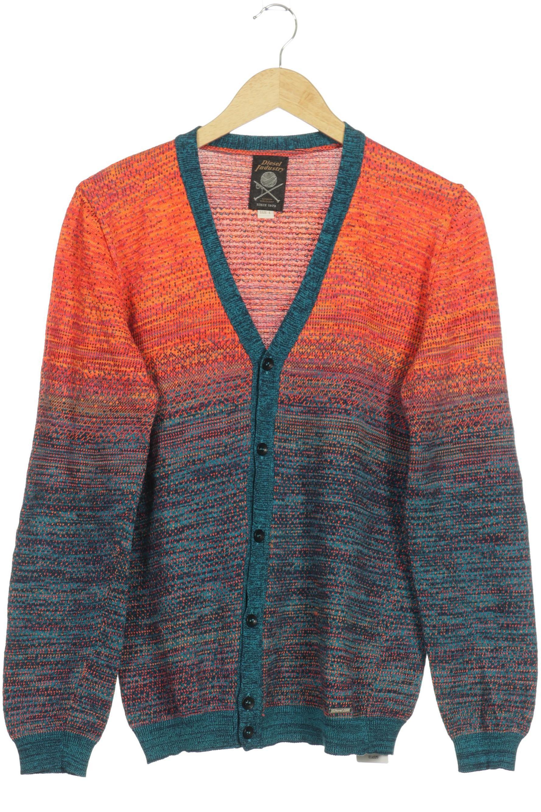 

Diesel Herren Strickjacke, orange, Gr.