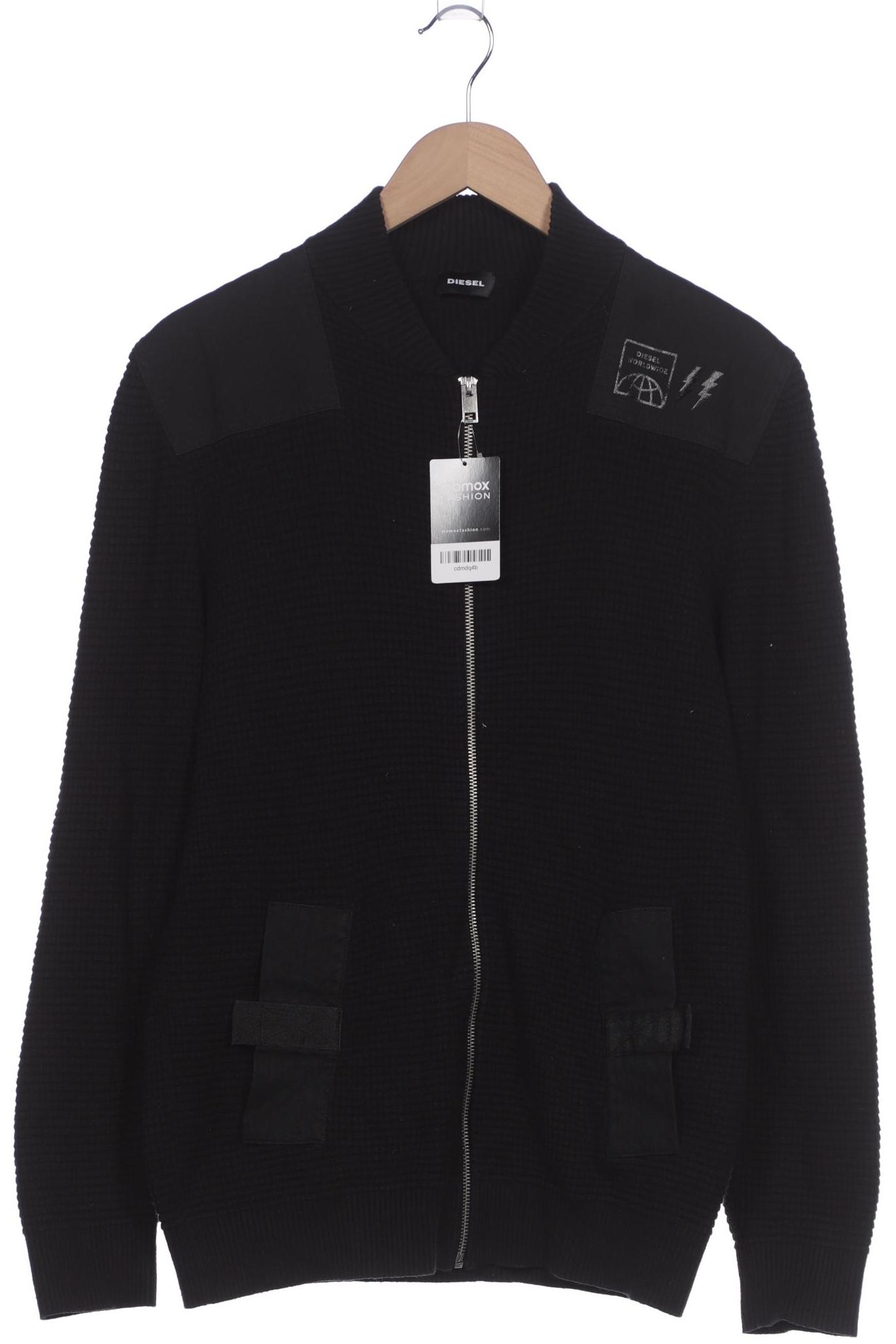 

Diesel Herren Strickjacke, schwarz, Gr. 52