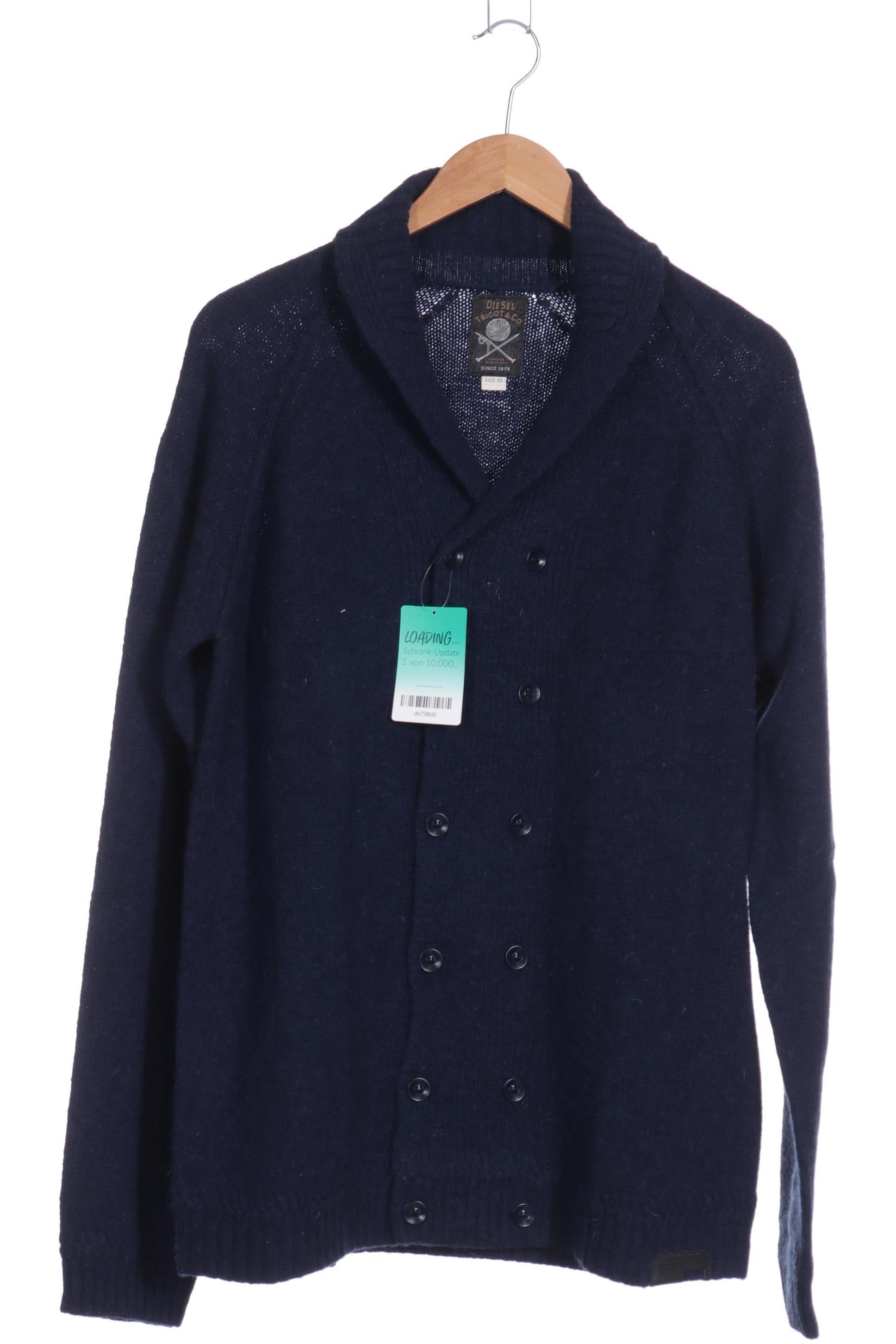 

Diesel Herren Strickjacke, blau, Gr.