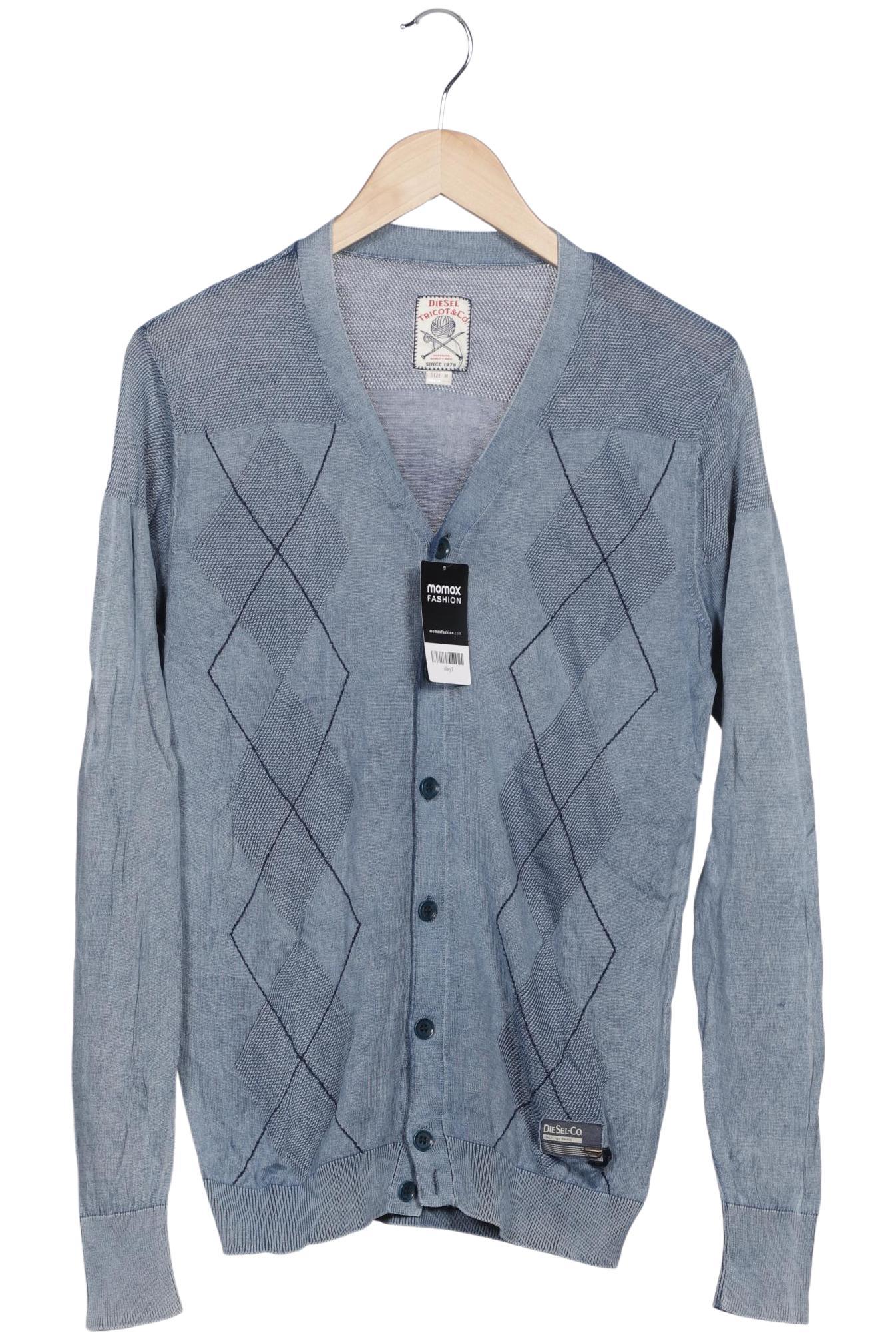 

Diesel Herren Strickjacke, blau, Gr. 48