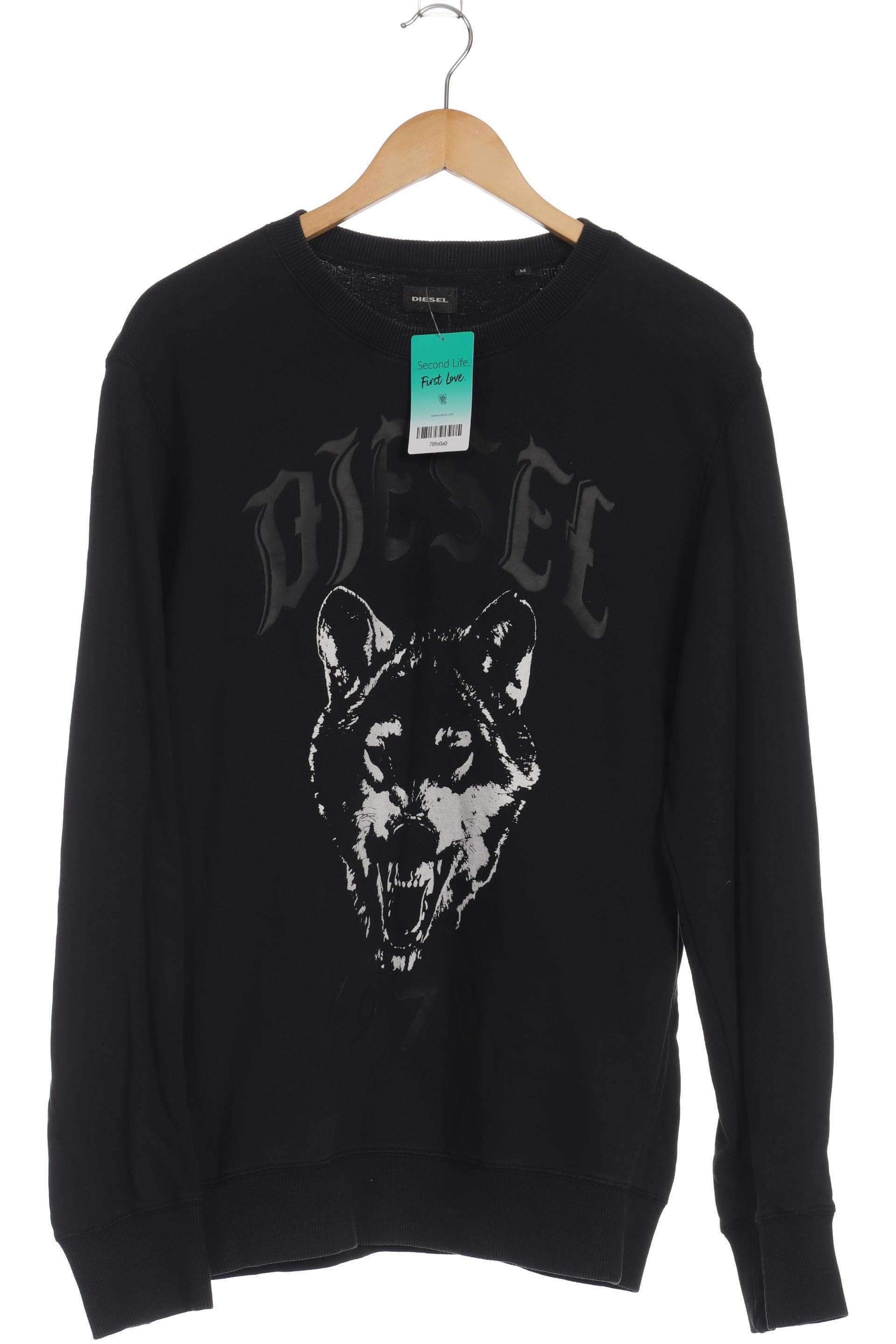 

Diesel Herren Sweatshirt, schwarz, Gr.