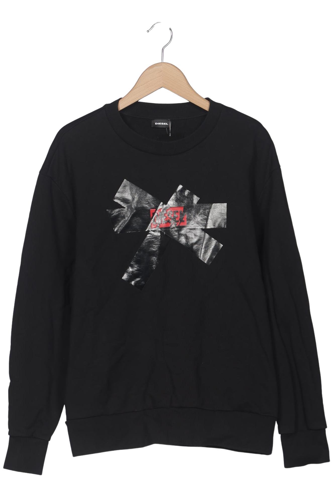 

Diesel Herren Sweatshirt, schwarz, Gr. 48
