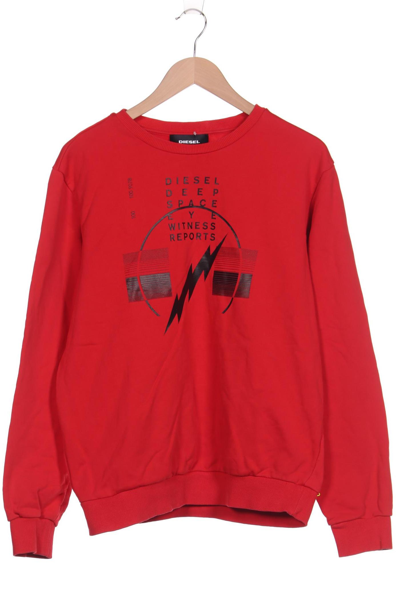

Diesel Herren Sweatshirt, rot, Gr. 52