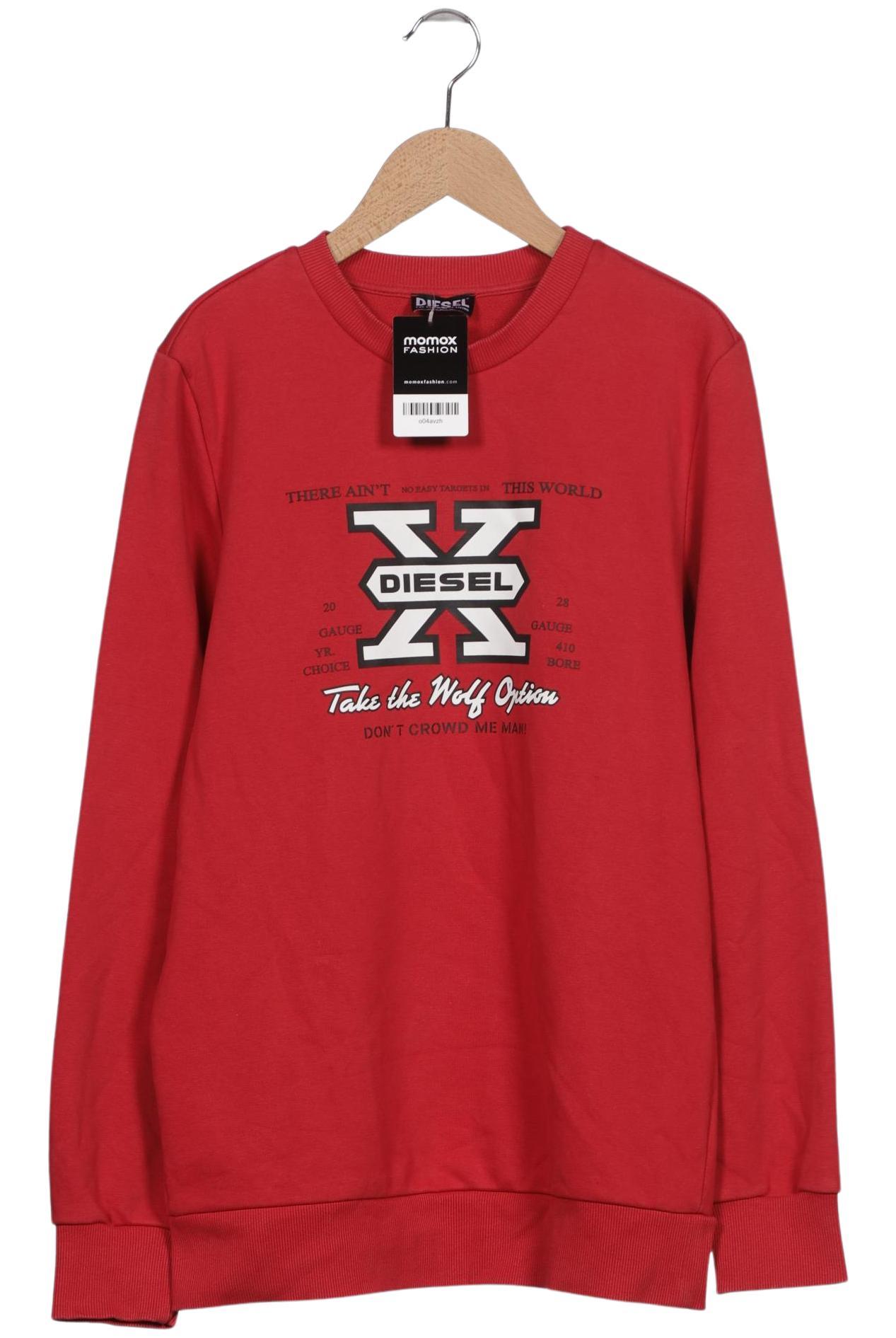 

Diesel Herren Sweatshirt, rot, Gr. 46