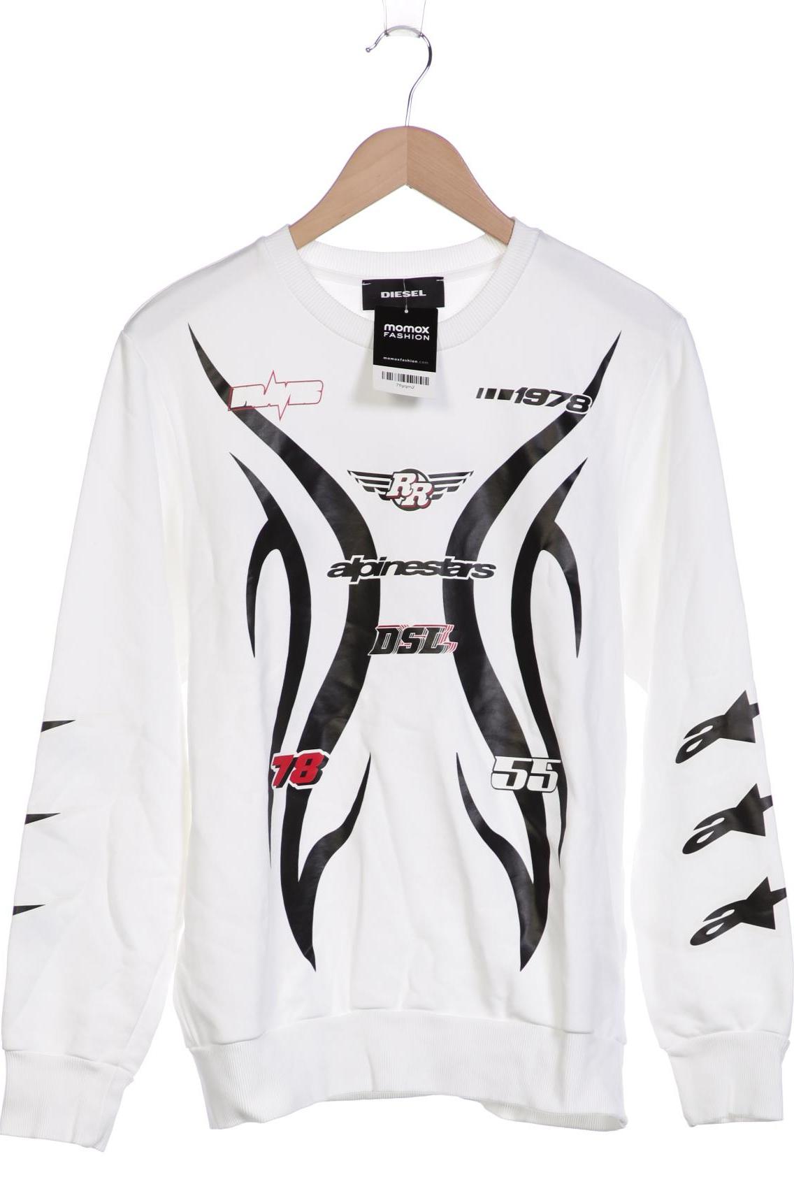 

Diesel Herren Sweatshirt, weiß, Gr. 46