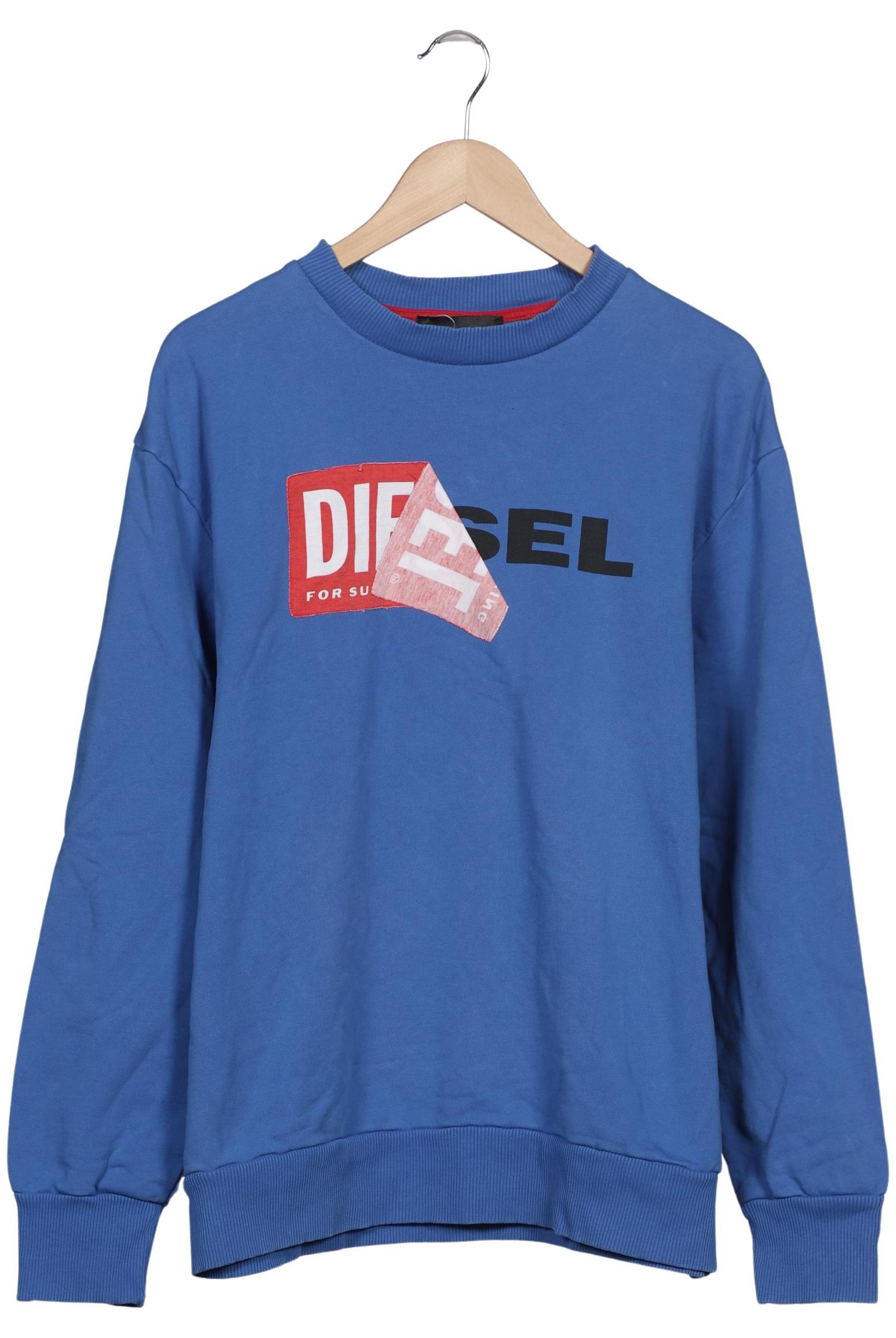 

Diesel Herren Sweatshirt, blau, Gr. 48