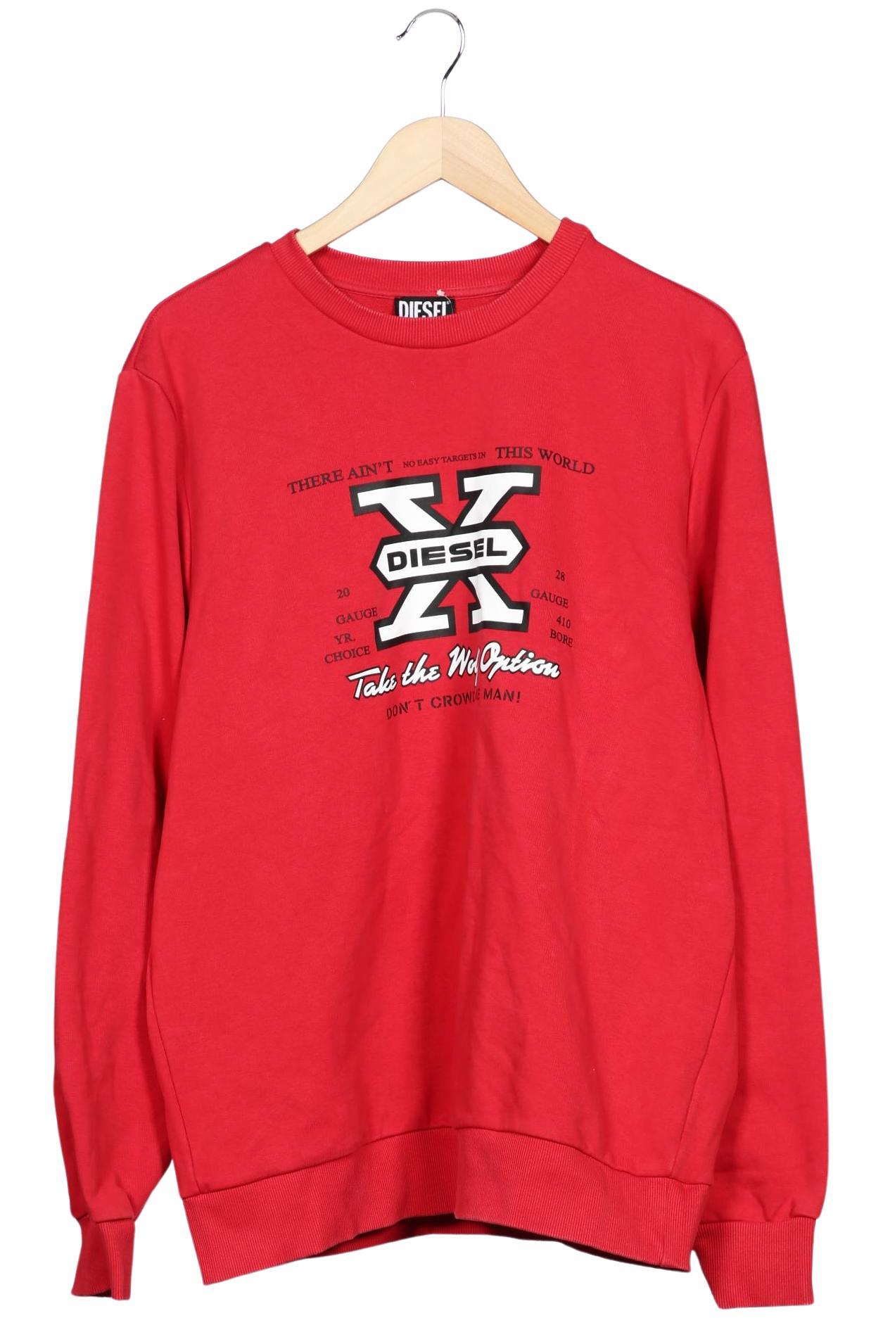 

Diesel Herren Sweatshirt, rot, Gr. 54