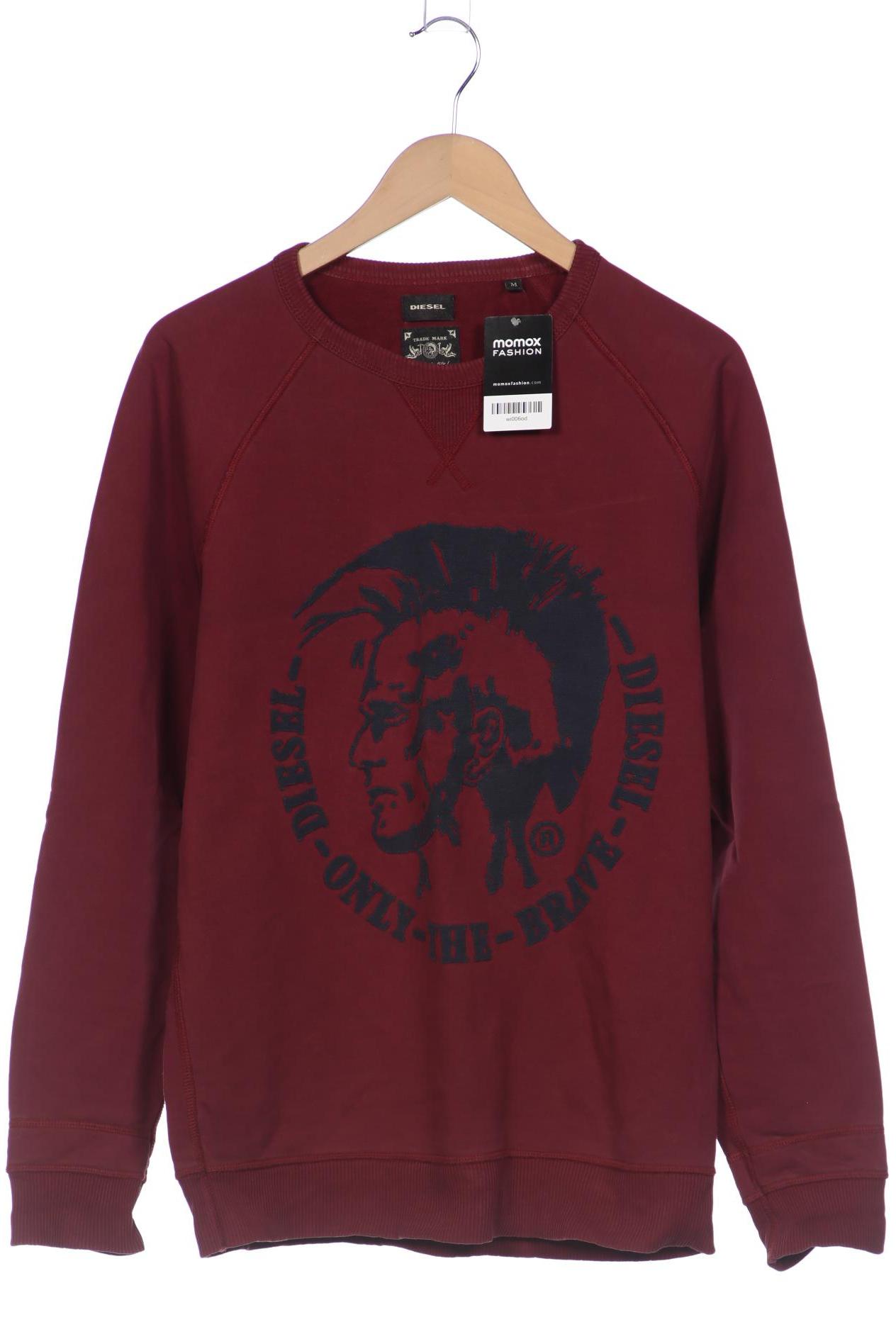 

Diesel Herren Sweatshirt, bordeaux, Gr. 48