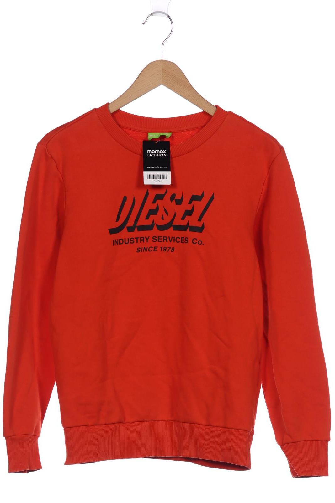 

Diesel Herren Sweatshirt, orange, Gr. 46