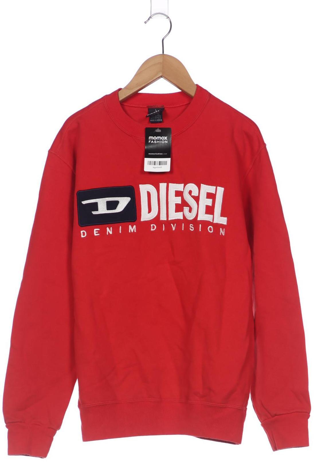 

Diesel Herren Sweatshirt, rot, Gr. 46