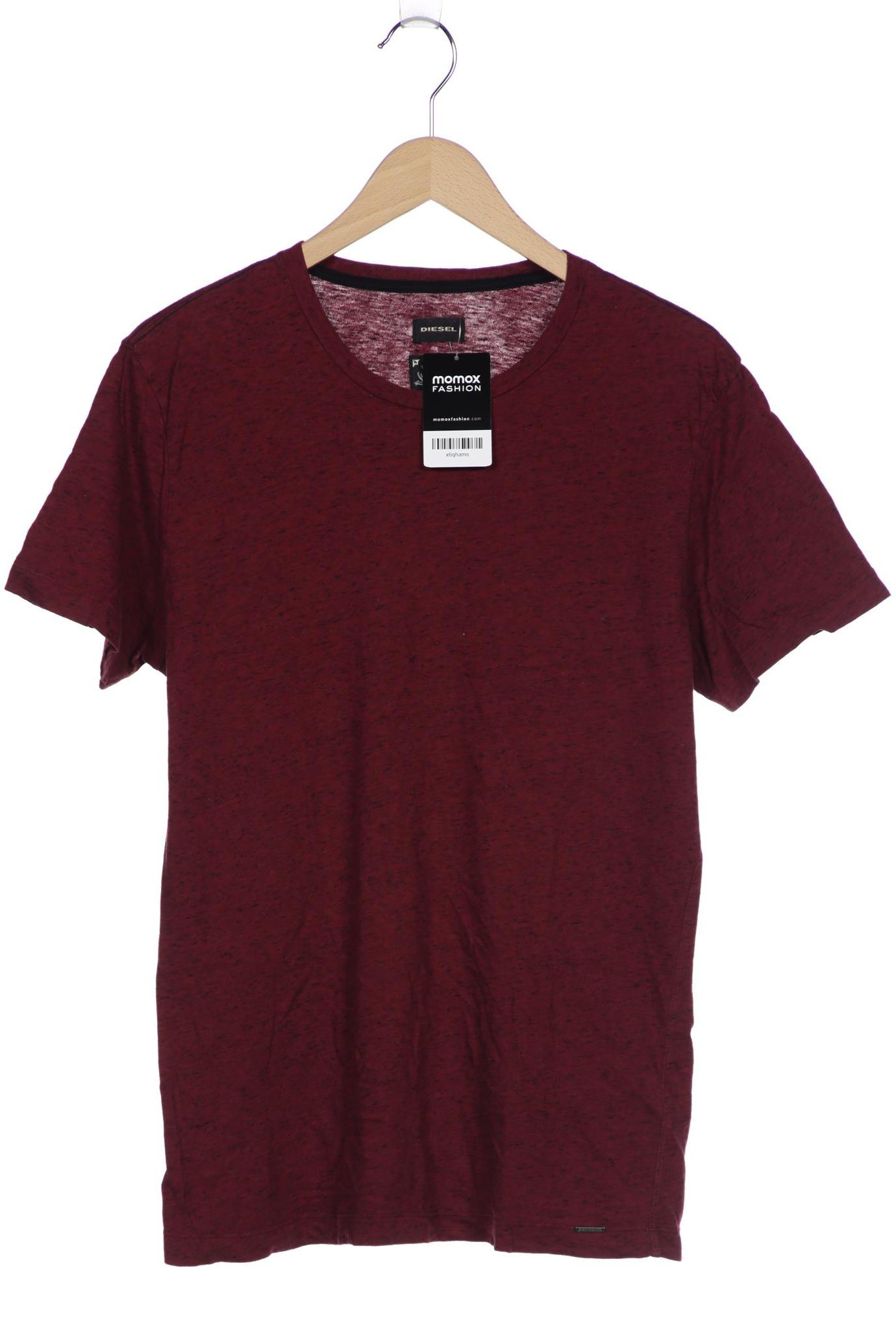 

Diesel Herren T-Shirt, bordeaux, Gr. 52