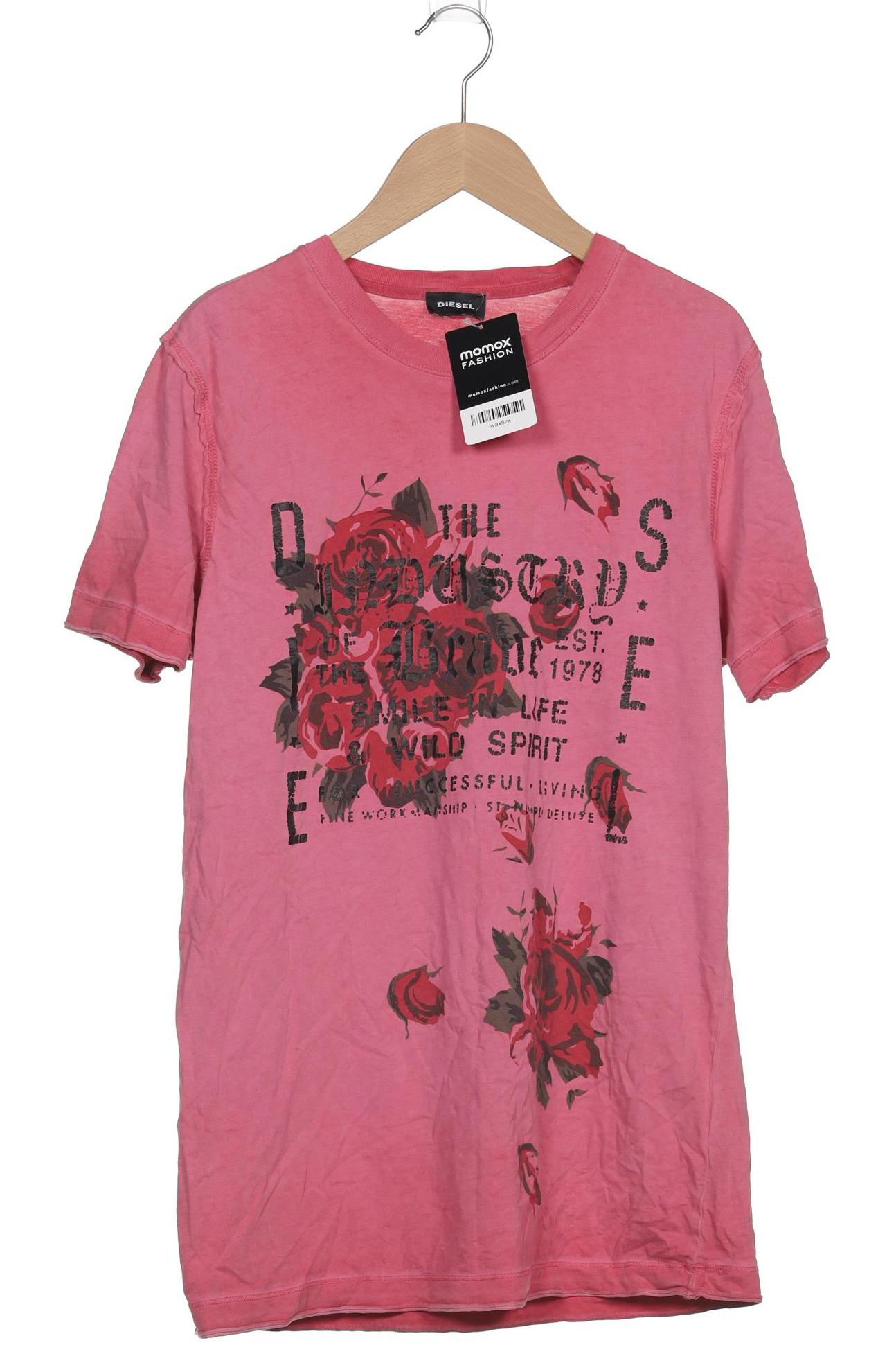 

Diesel Herren T-Shirt, pink, Gr. 48