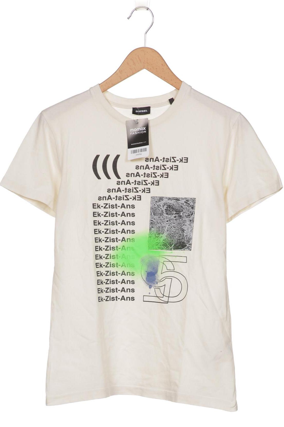 

Diesel Herren T-Shirt, cremeweiß