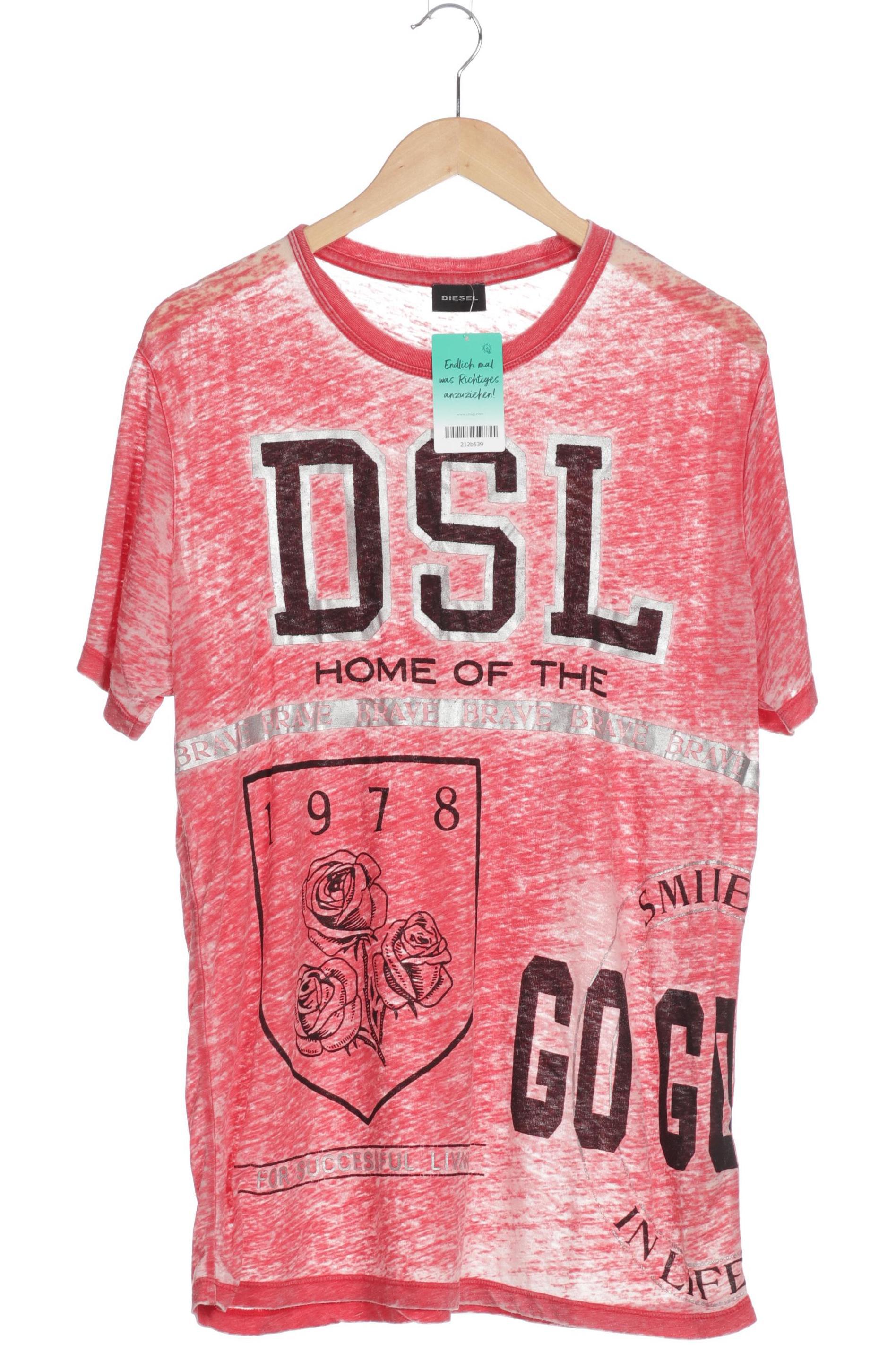 

Diesel Herren T-Shirt, rot, Gr.