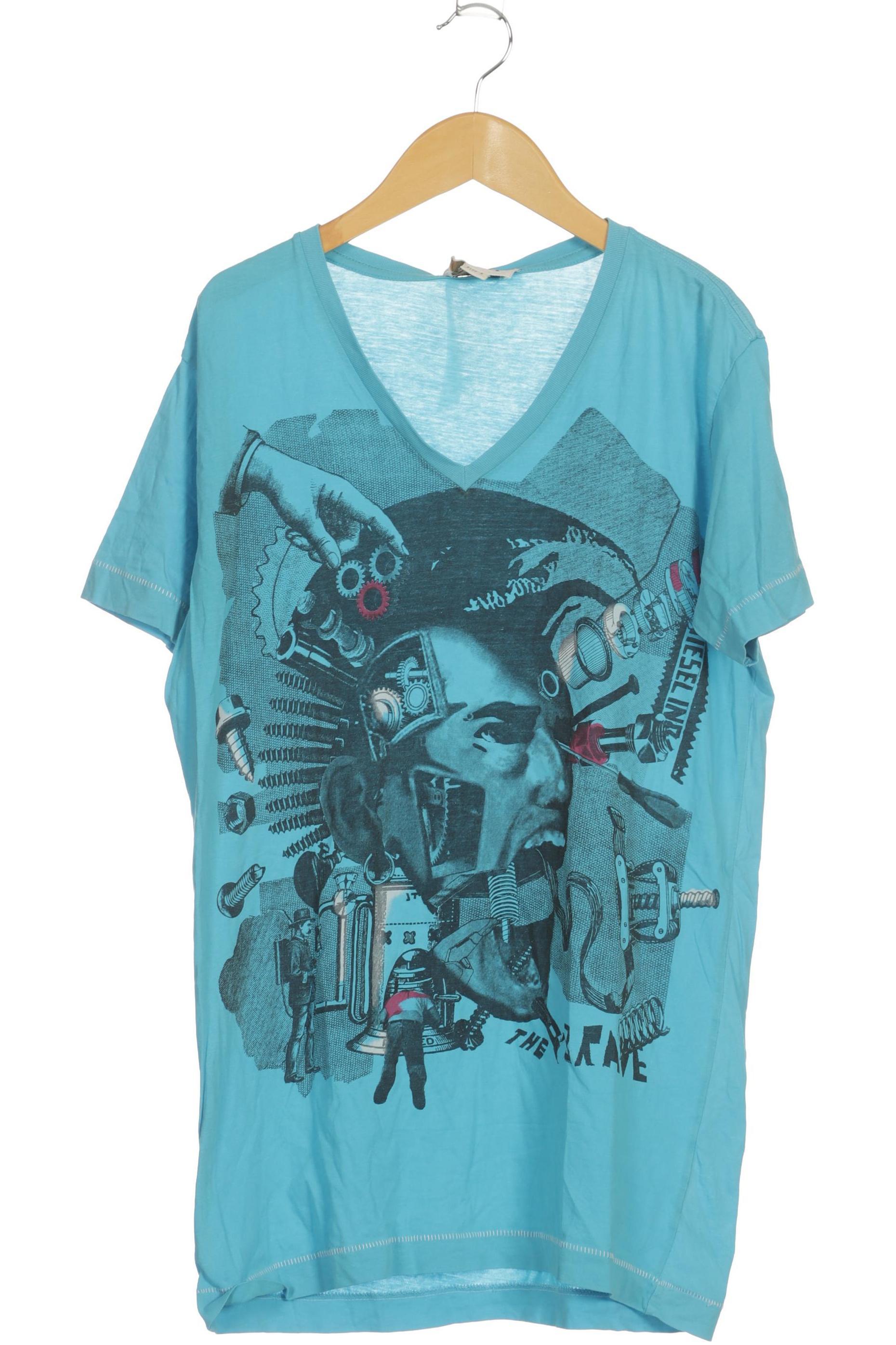 

Diesel Herren T-Shirt, blau, Gr.