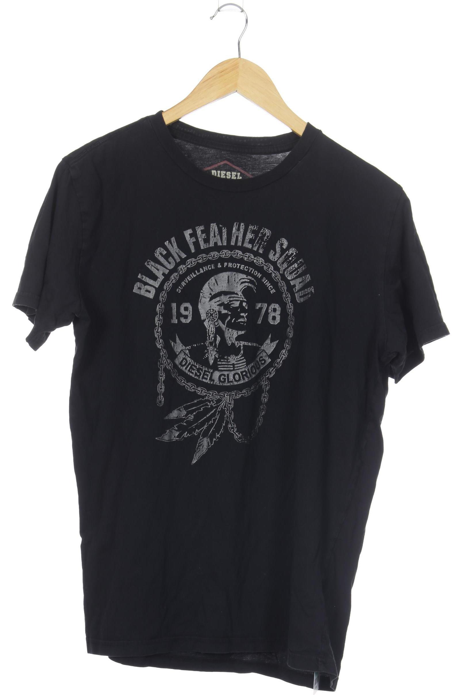 

Diesel Herren T-Shirt, schwarz, Gr.