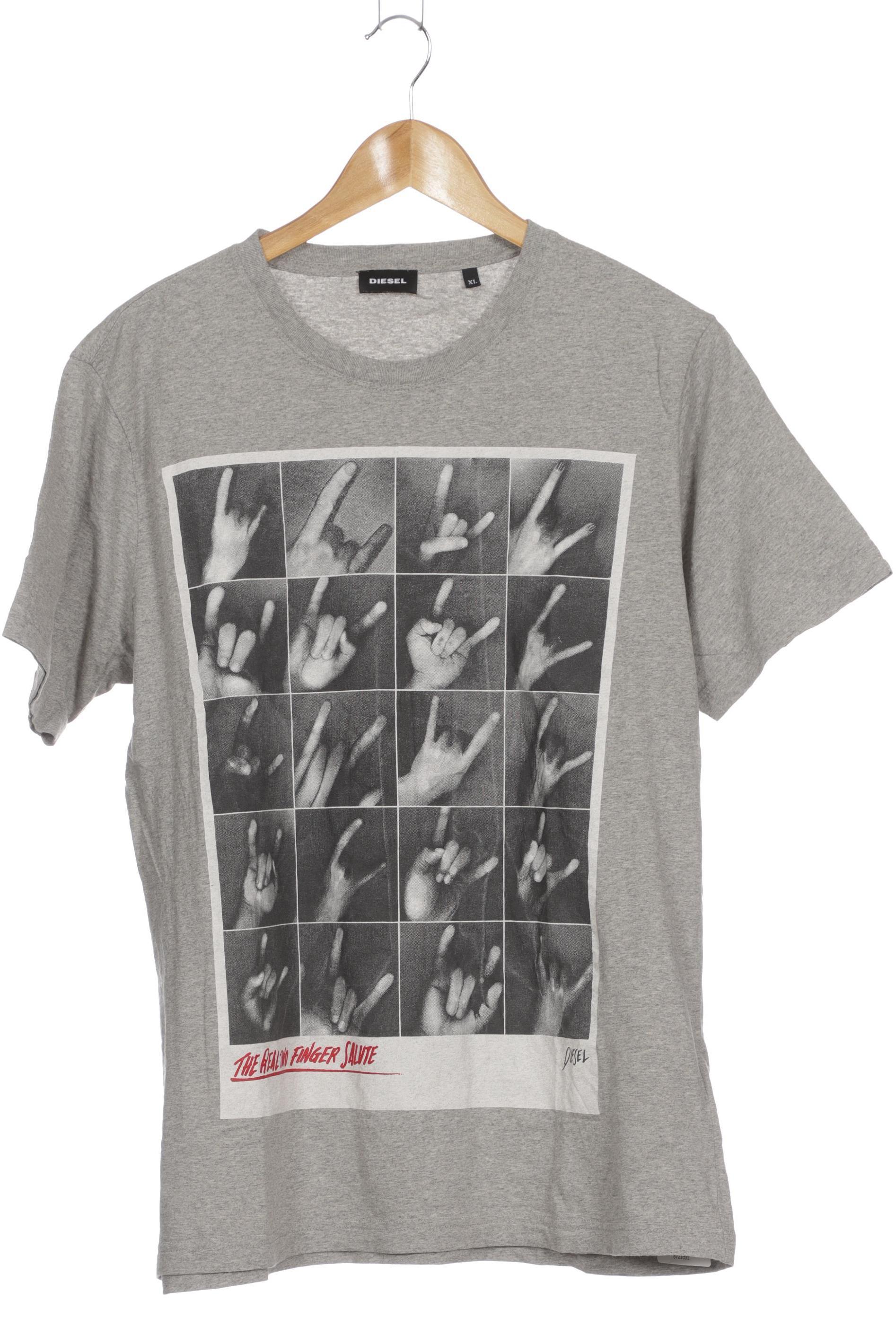 

Diesel Herren T-Shirt, grau, Gr.