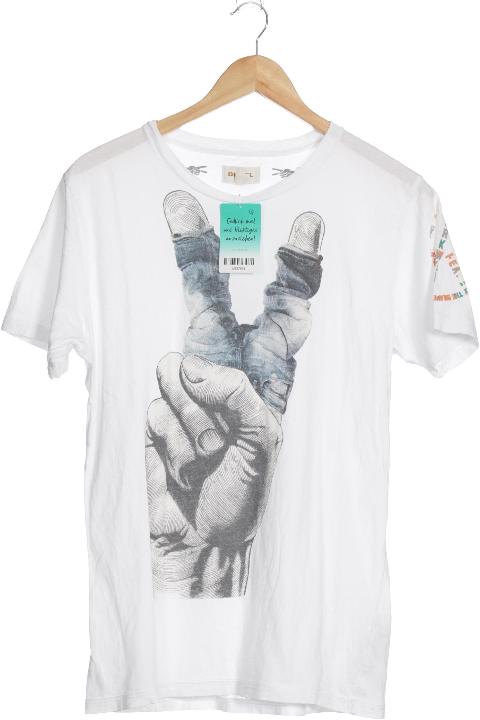 

Diesel Herren T-Shirt, weiß, Gr.