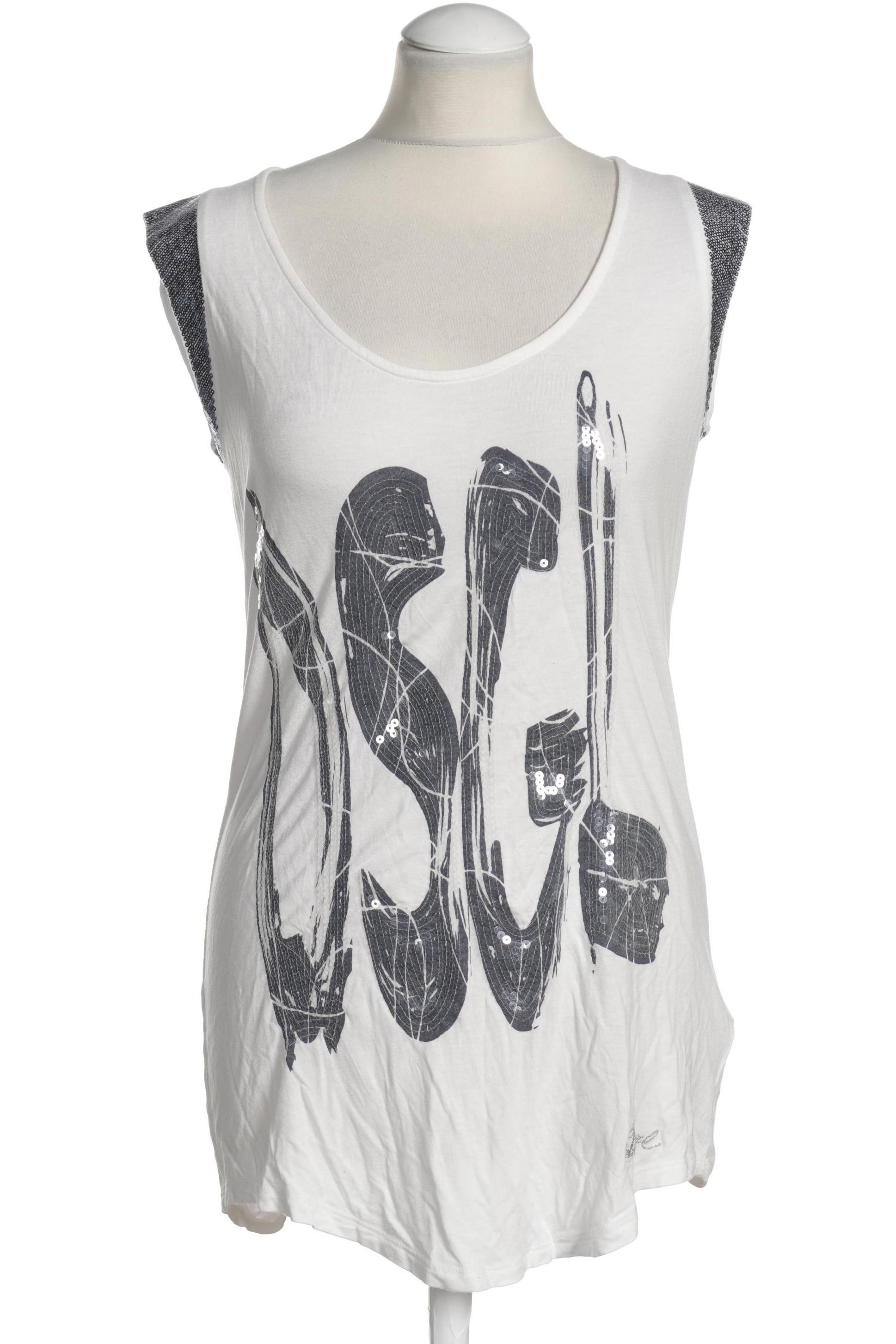 

Desigual Damen Top, weiß, Gr.
