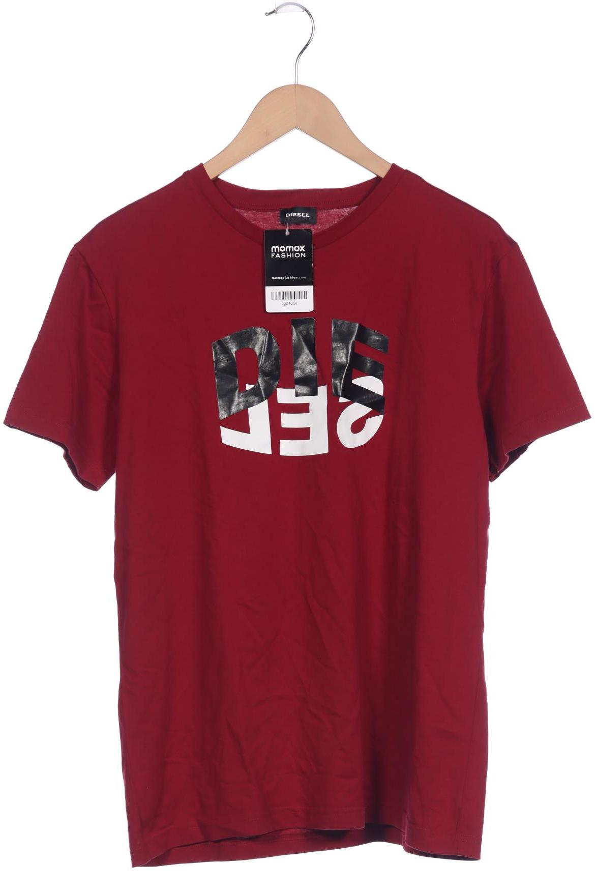 

Diesel Herren T-Shirt, bordeaux, Gr. 54