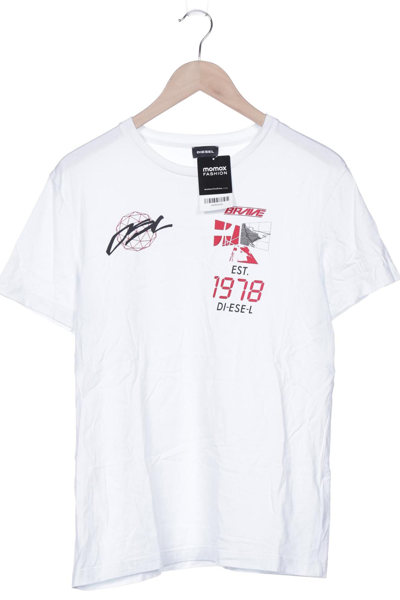 

Diesel Herren T-Shirt, weiß, Gr. 52