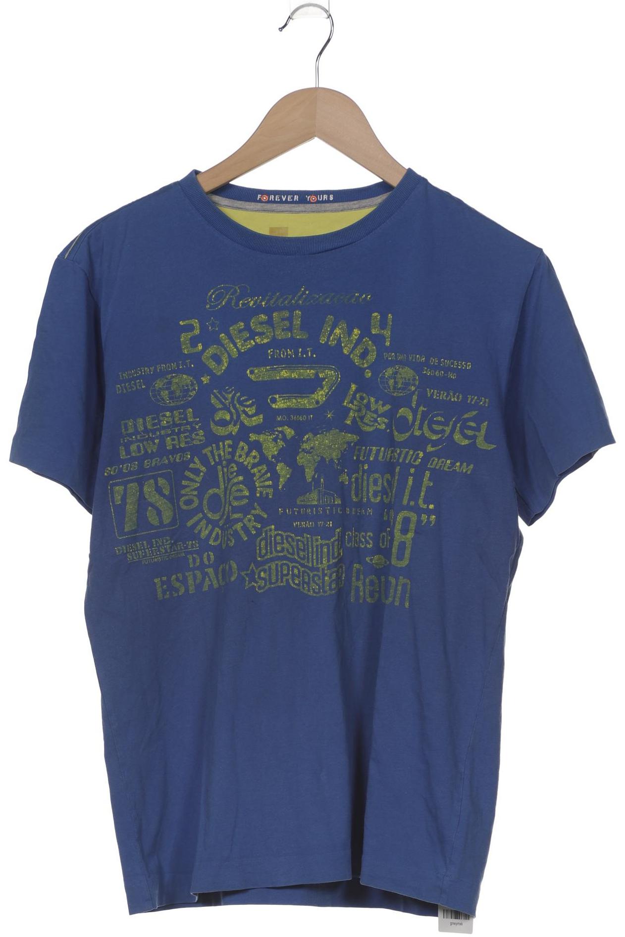 

Diesel Herren T-Shirt, blau, Gr. 52