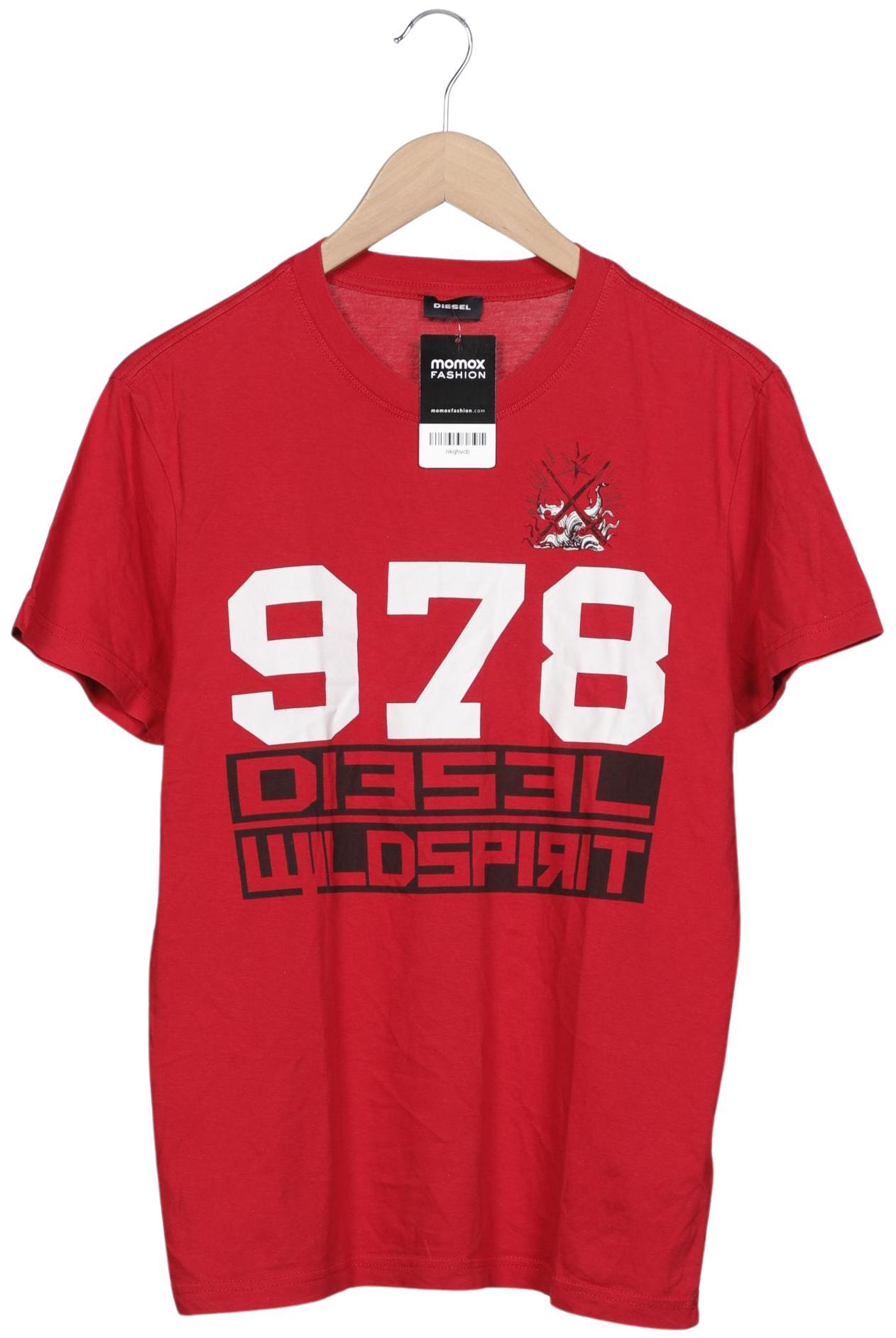

Diesel Herren T-Shirt, rot, Gr. 48