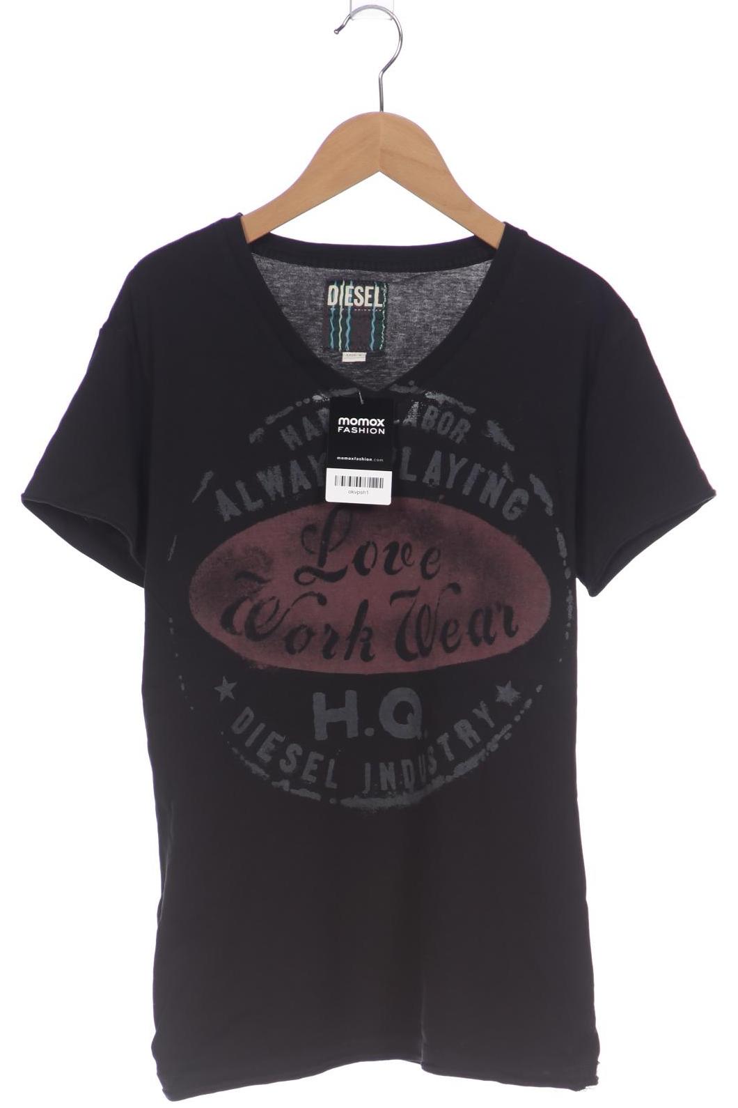 

Diesel Herren T-Shirt, schwarz, Gr. 46