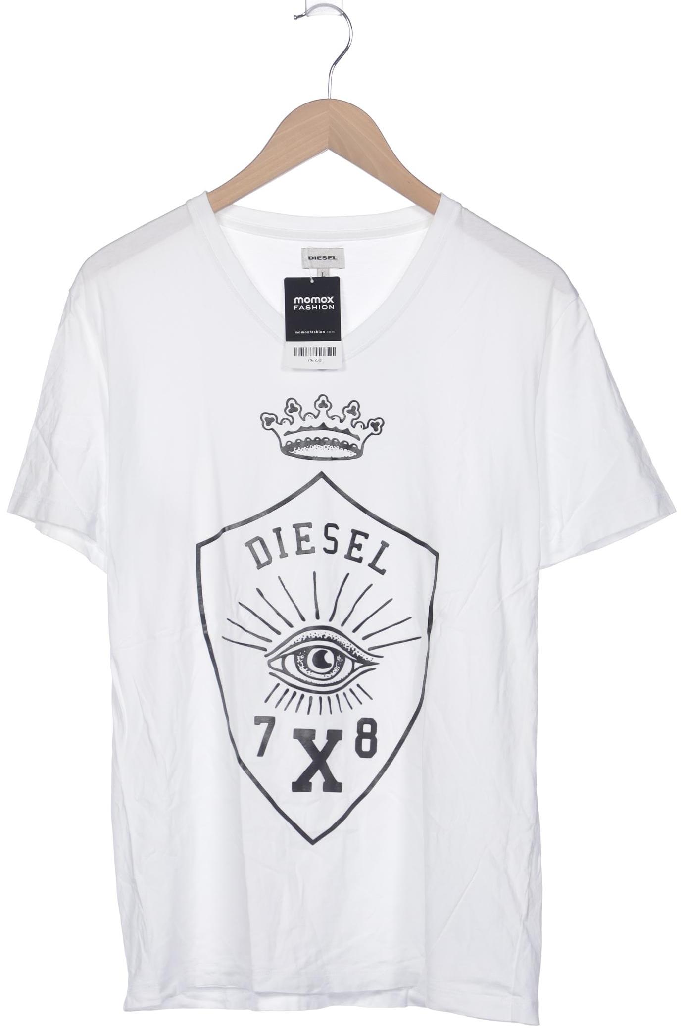 

Diesel Herren T-Shirt, weiß, Gr. 52