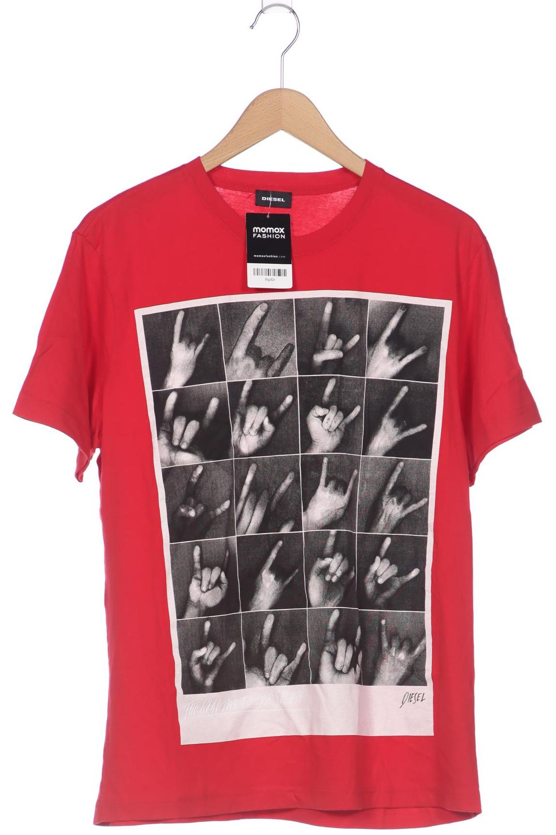 

Diesel Herren T-Shirt, rot, Gr. 52