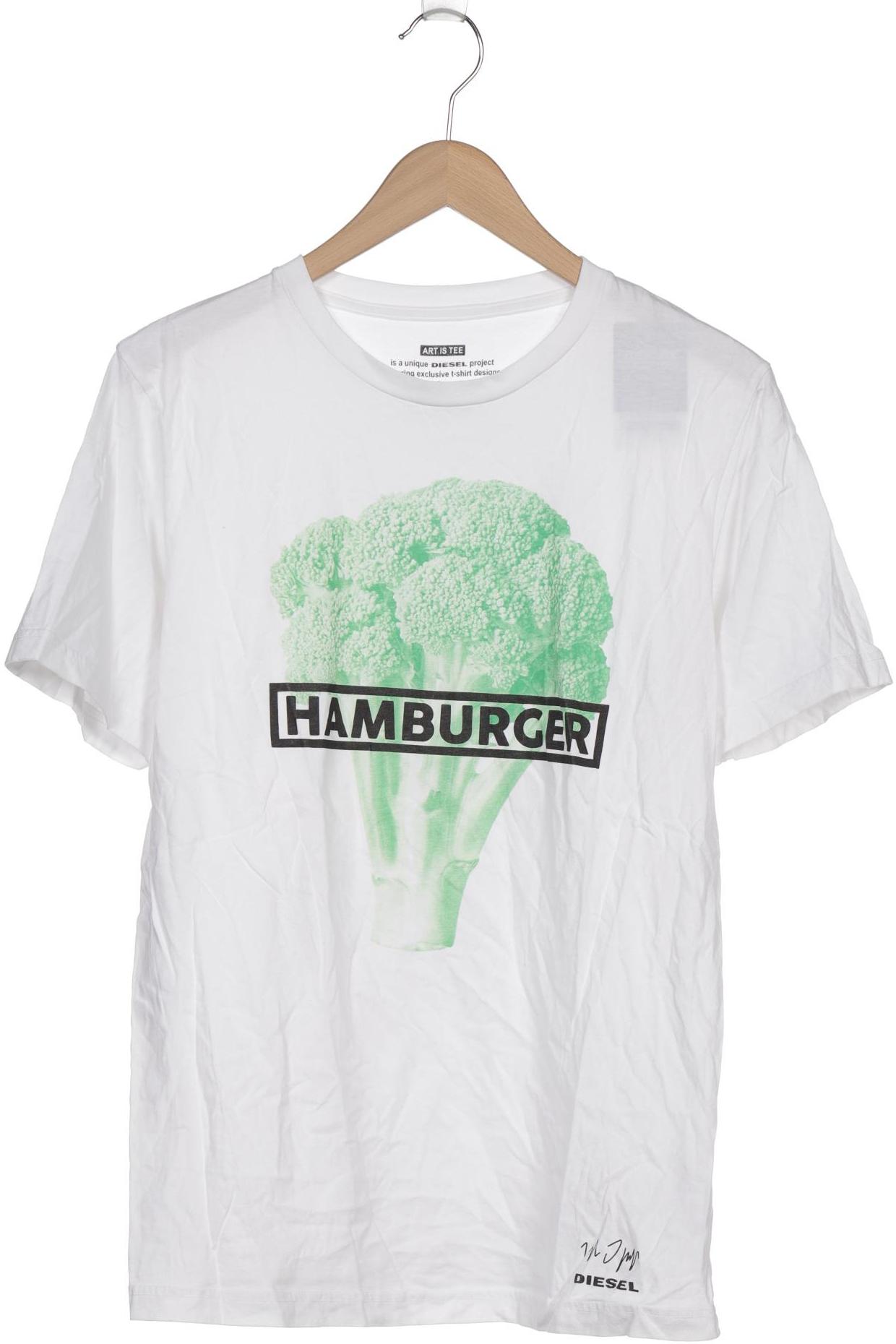 

Diesel Herren T-Shirt, weiß, Gr. 46