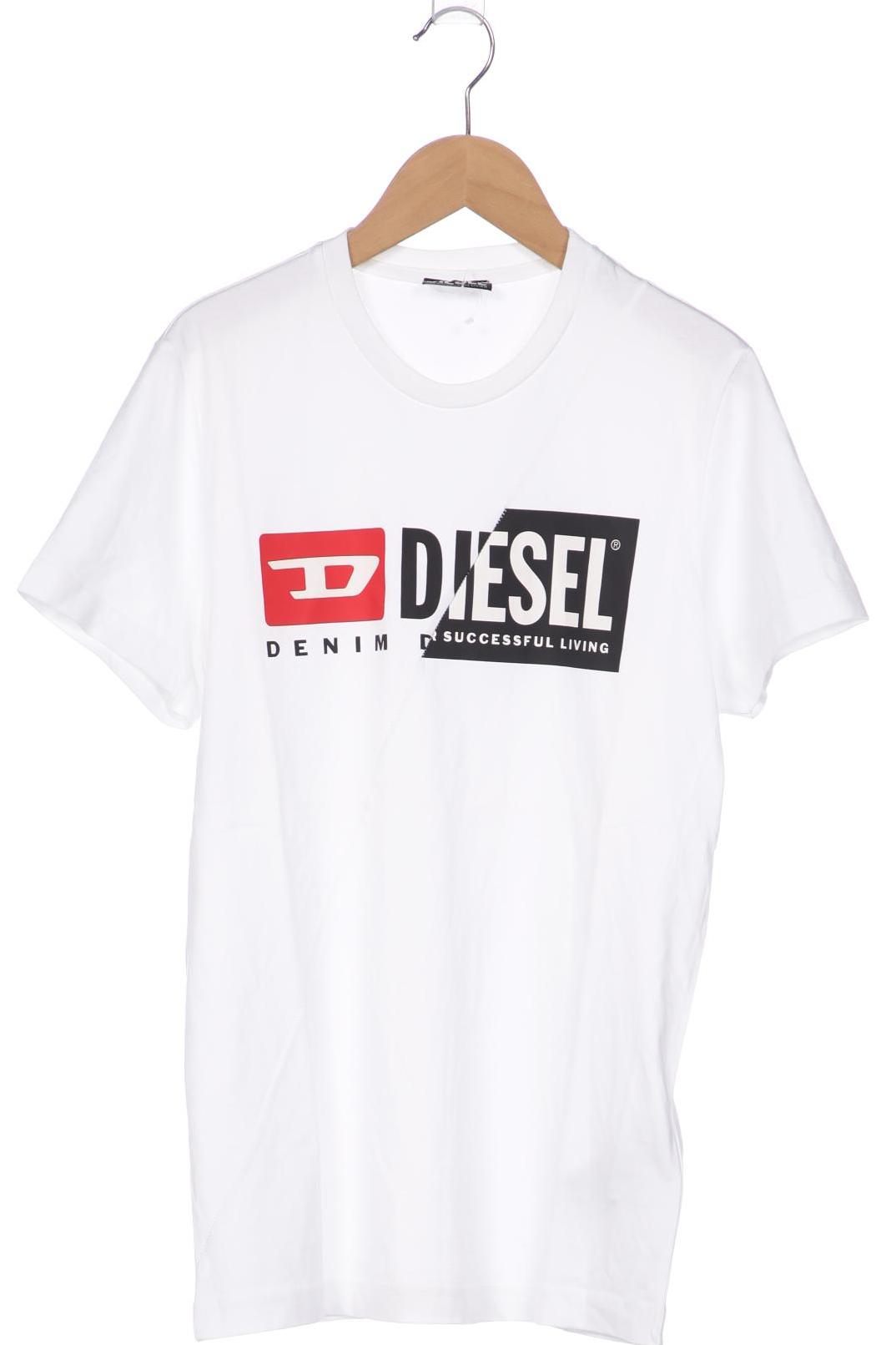 

Diesel Herren T-Shirt, weiß, Gr. 48