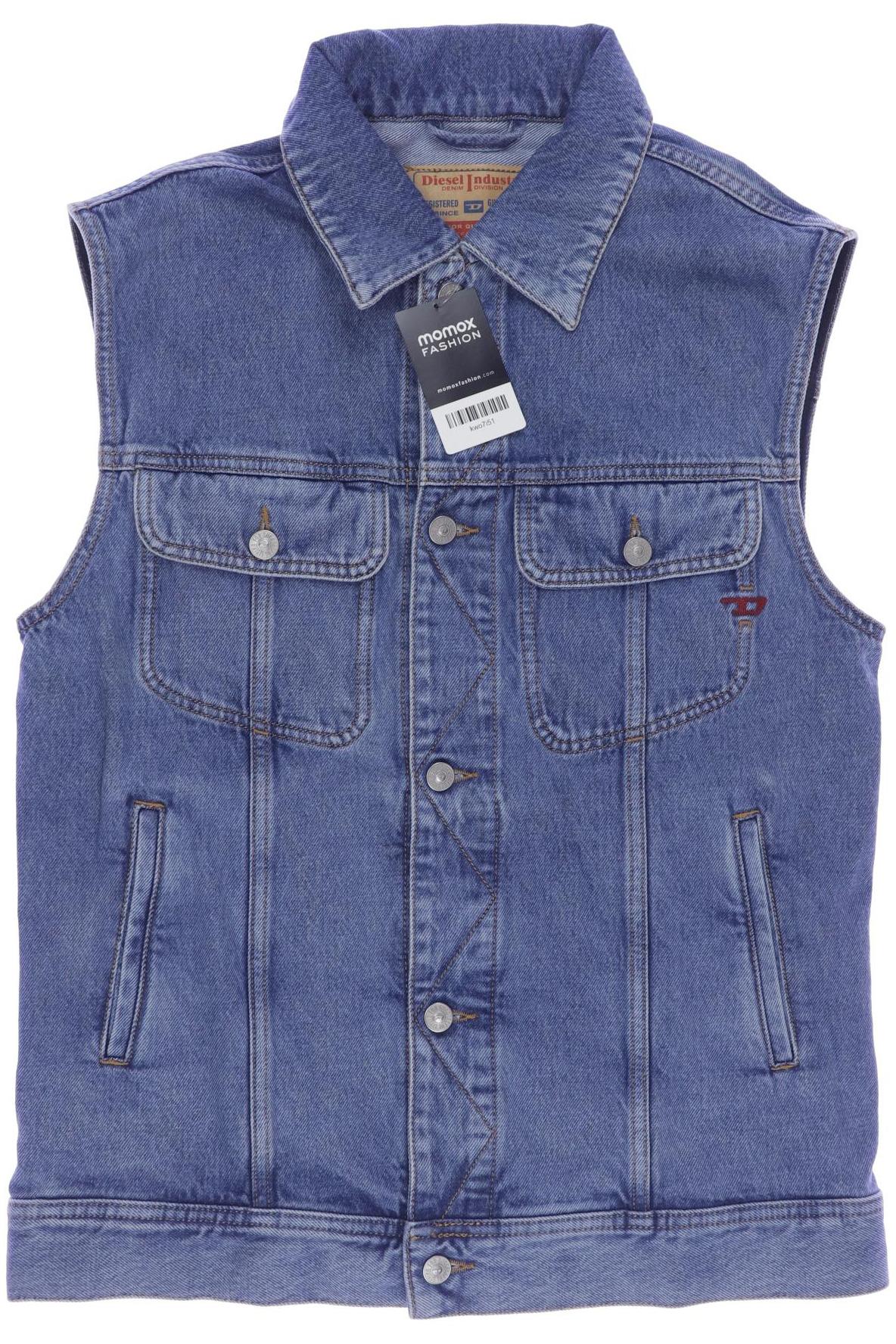

Diesel Herren Weste, blau, Gr. 46