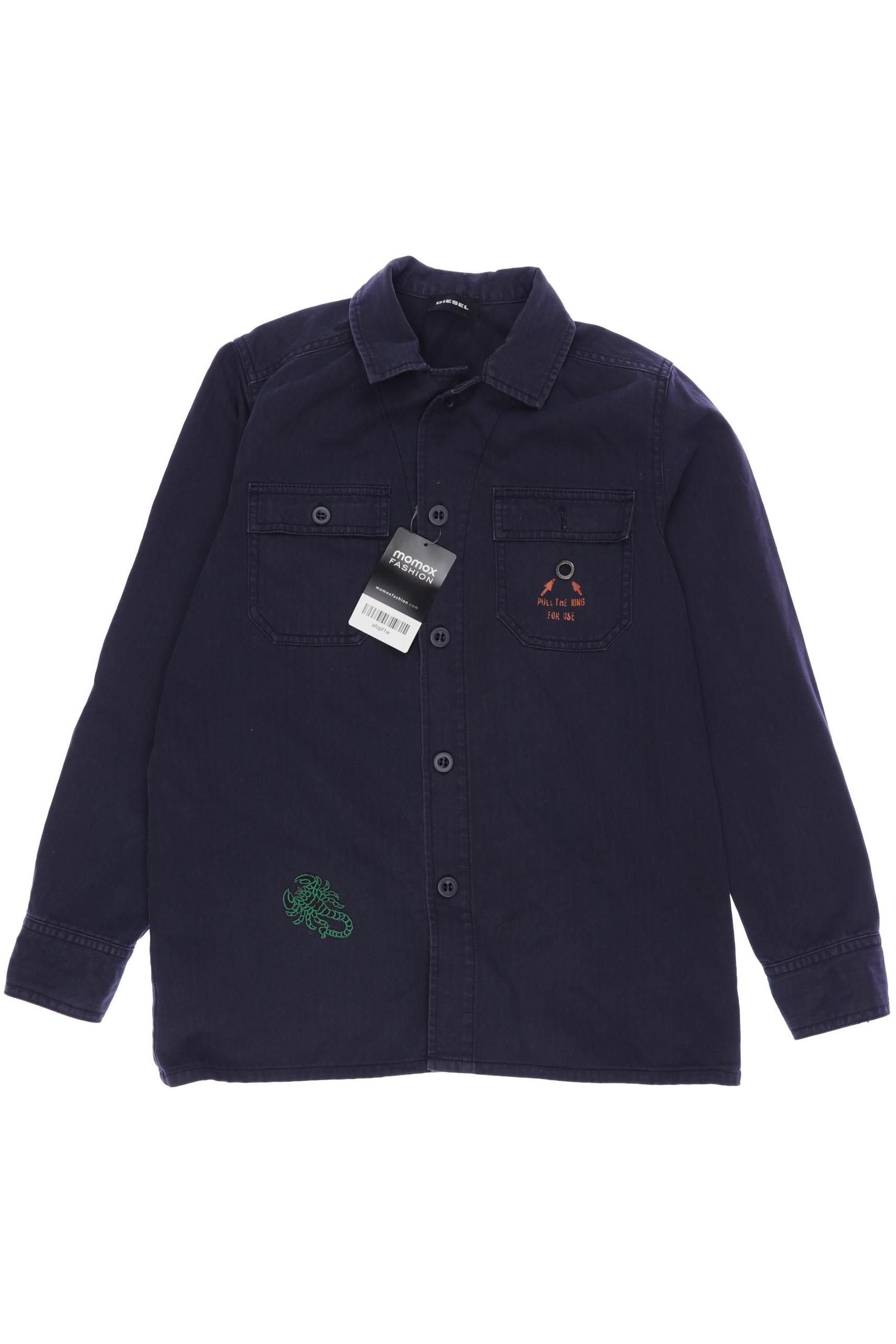 

Diesel Herren Hemd, marineblau, Gr. 10