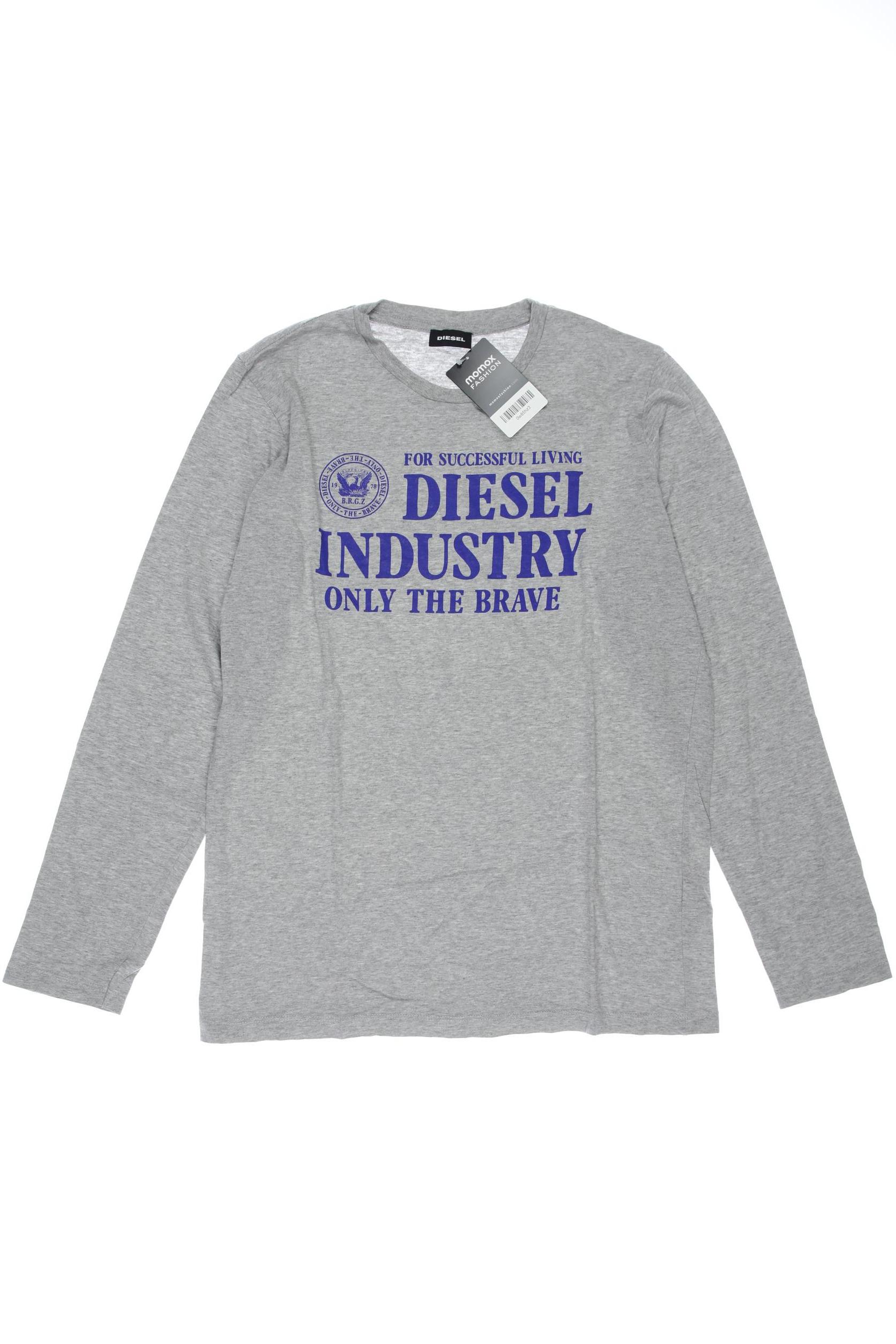 

Diesel Herren Langarmshirt, grau, Gr. 16