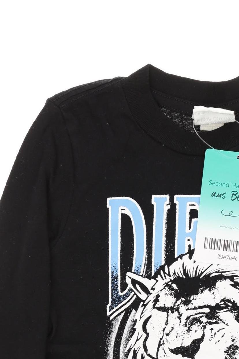 Thumbnail - Diesel Jungen Langarmshirt, schwarz, Gr. 92