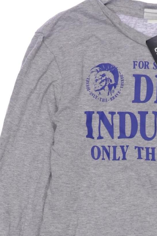 Thumbnail - Diesel Jungen Langarmshirt, grau, Gr. 14