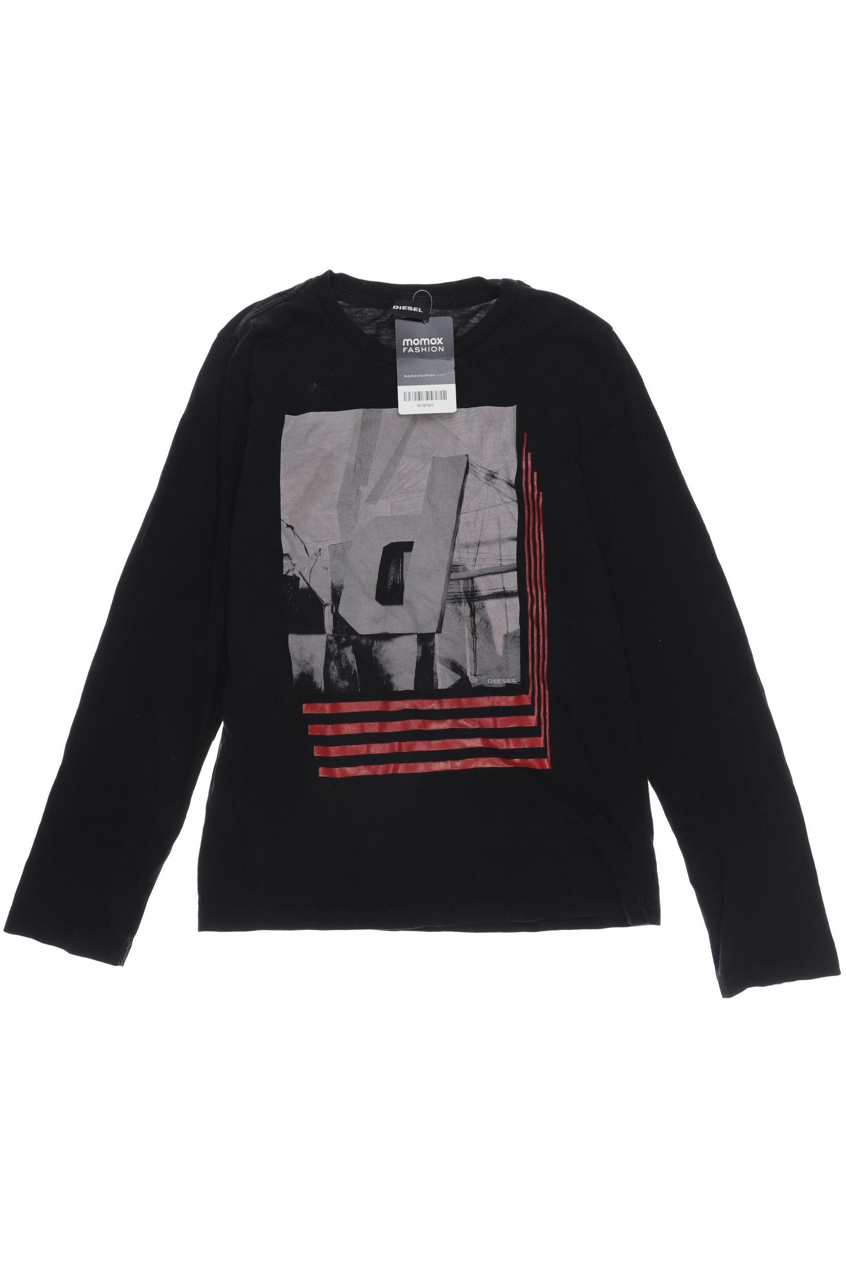 

Diesel Herren Langarmshirt, schwarz, Gr. 152