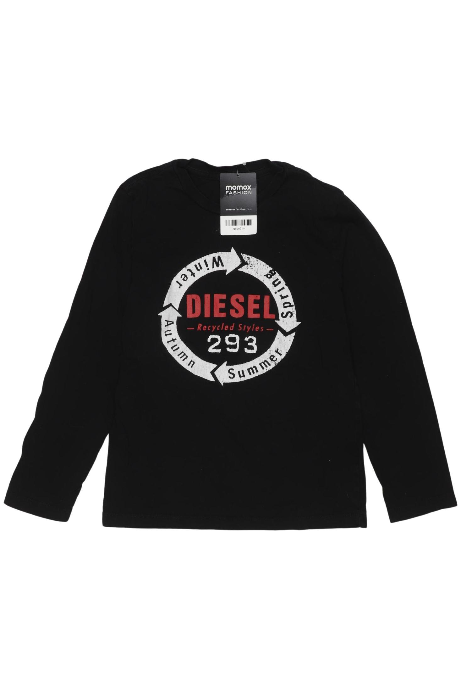 

Diesel Herren Langarmshirt, schwarz, Gr. uni